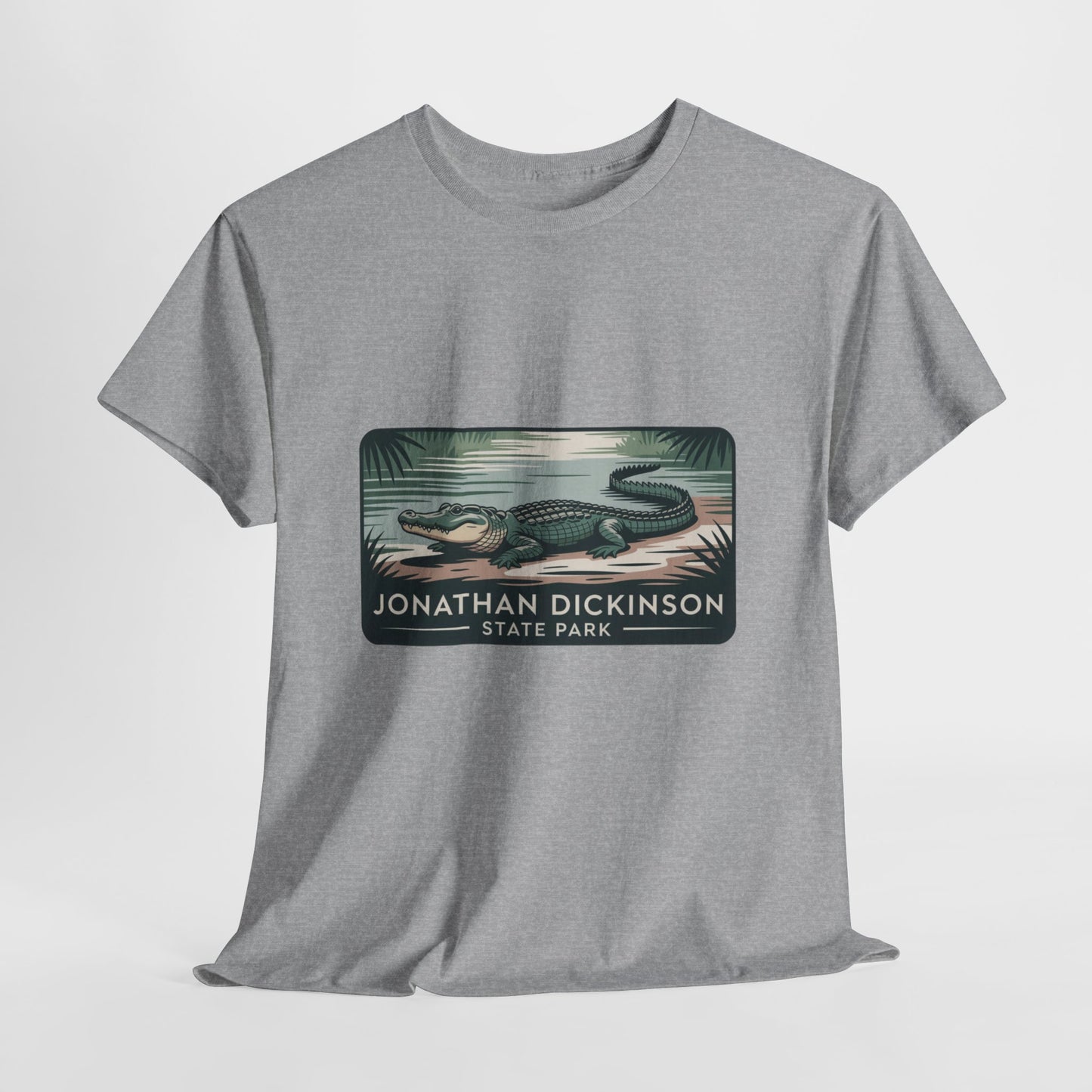 Alligator Badge T-Shirt – Jonathan Dickinson State Park Florida Wildlife Tee