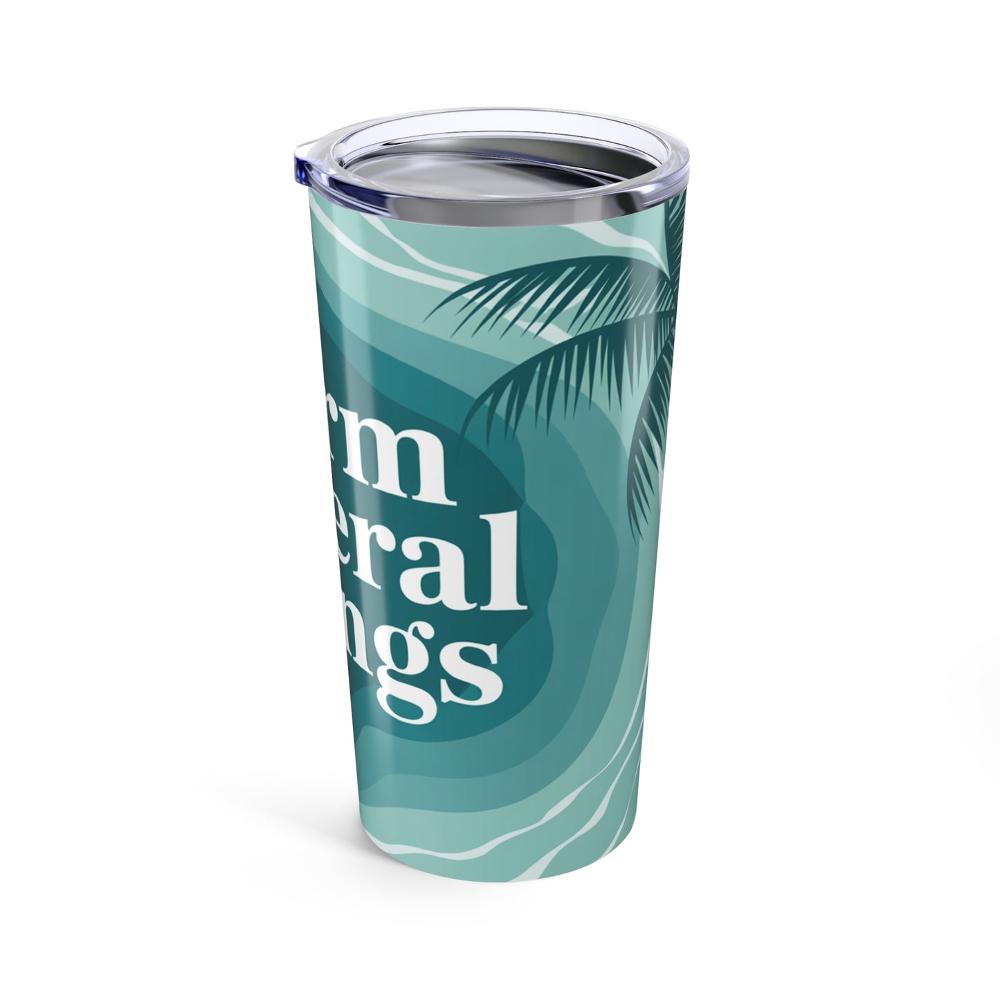 Warm Mineral Springs Florida Modern Travel Tumbler