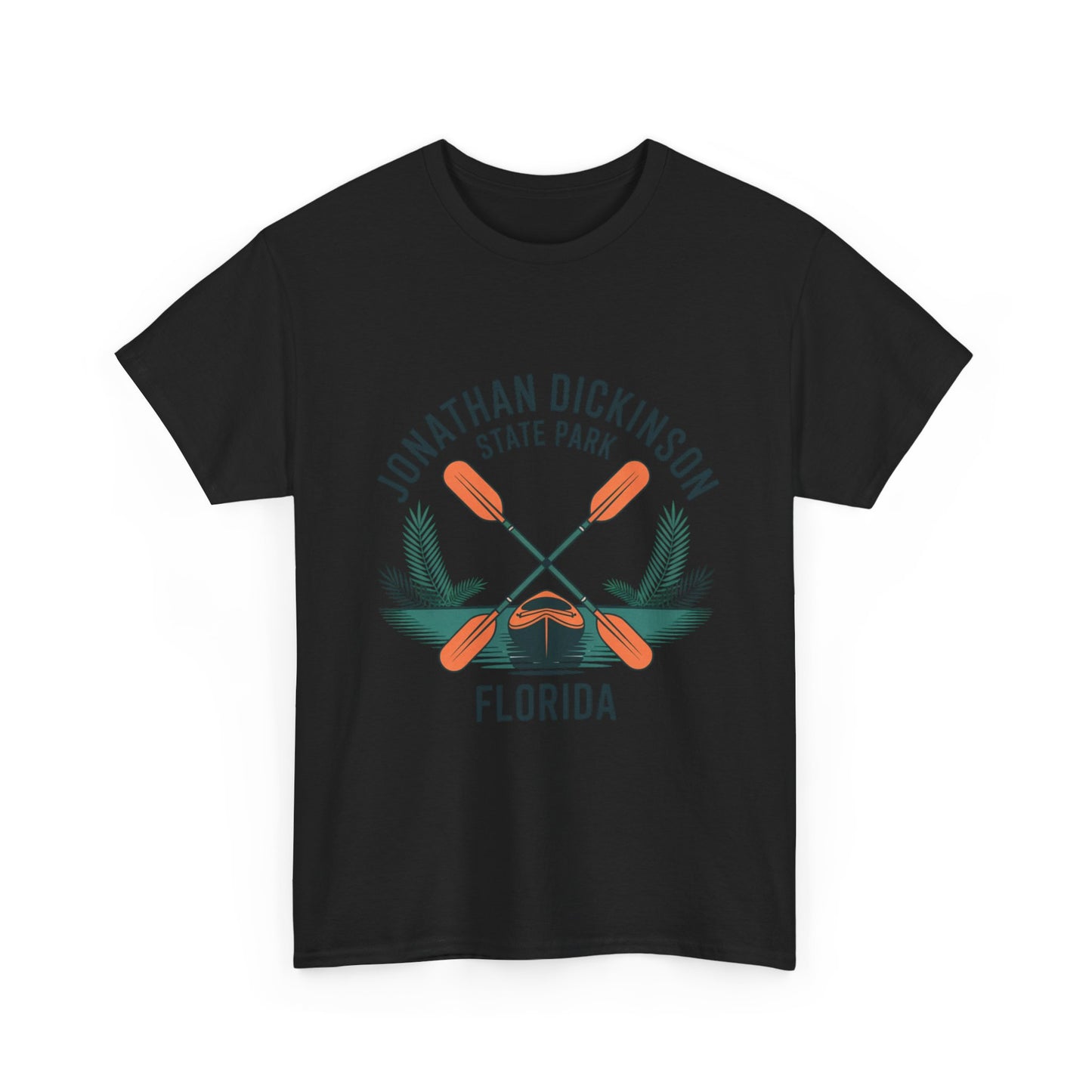 Crossed Kayak Paddle T-Shirt – Jonathan Dickinson State Park Florida Adventure Tee