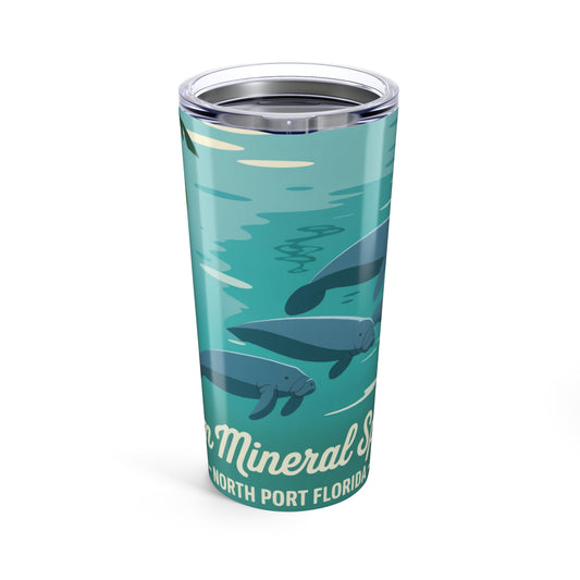 Warm Mineral Springs North Port Florida Manatee Tumbler
