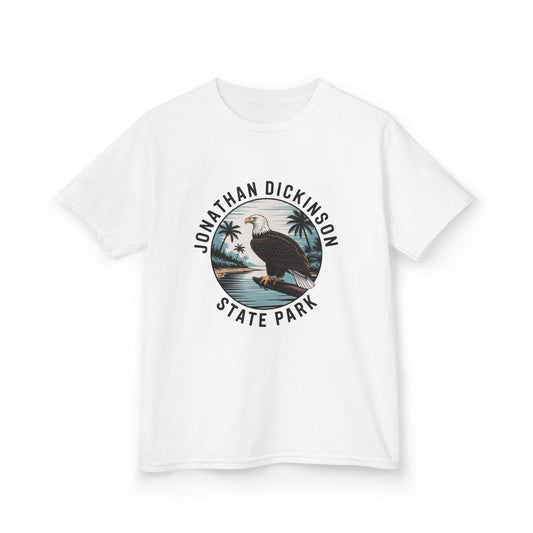 Kids Jonathan Dickinson State Park Eagle T-Shirt – Florida Wildlife Youth Nature Tee
