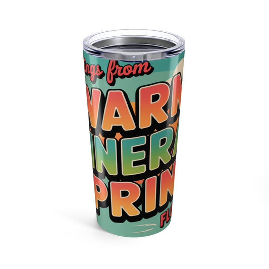 Warm Mineral Springs Florida Greetings Travel Tumbler