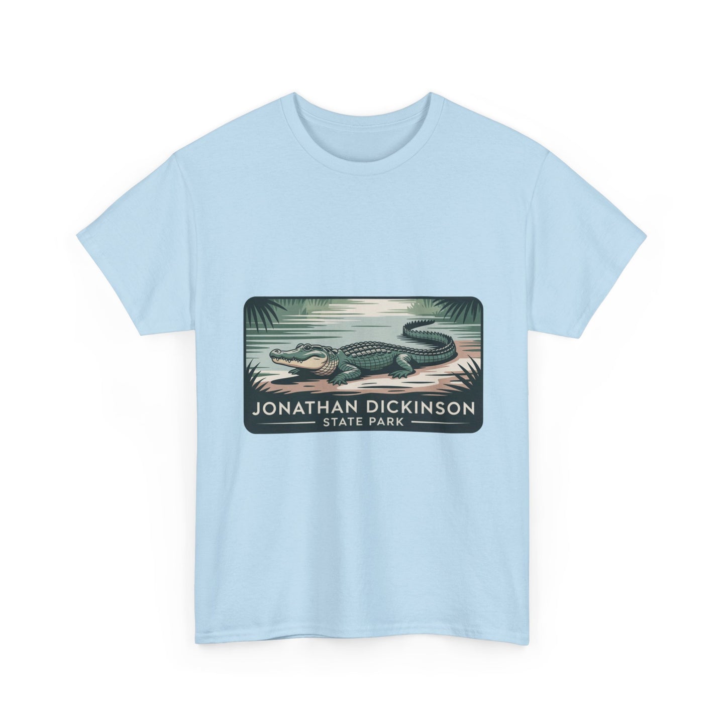 Alligator Badge T-Shirt – Jonathan Dickinson State Park Florida Wildlife Tee