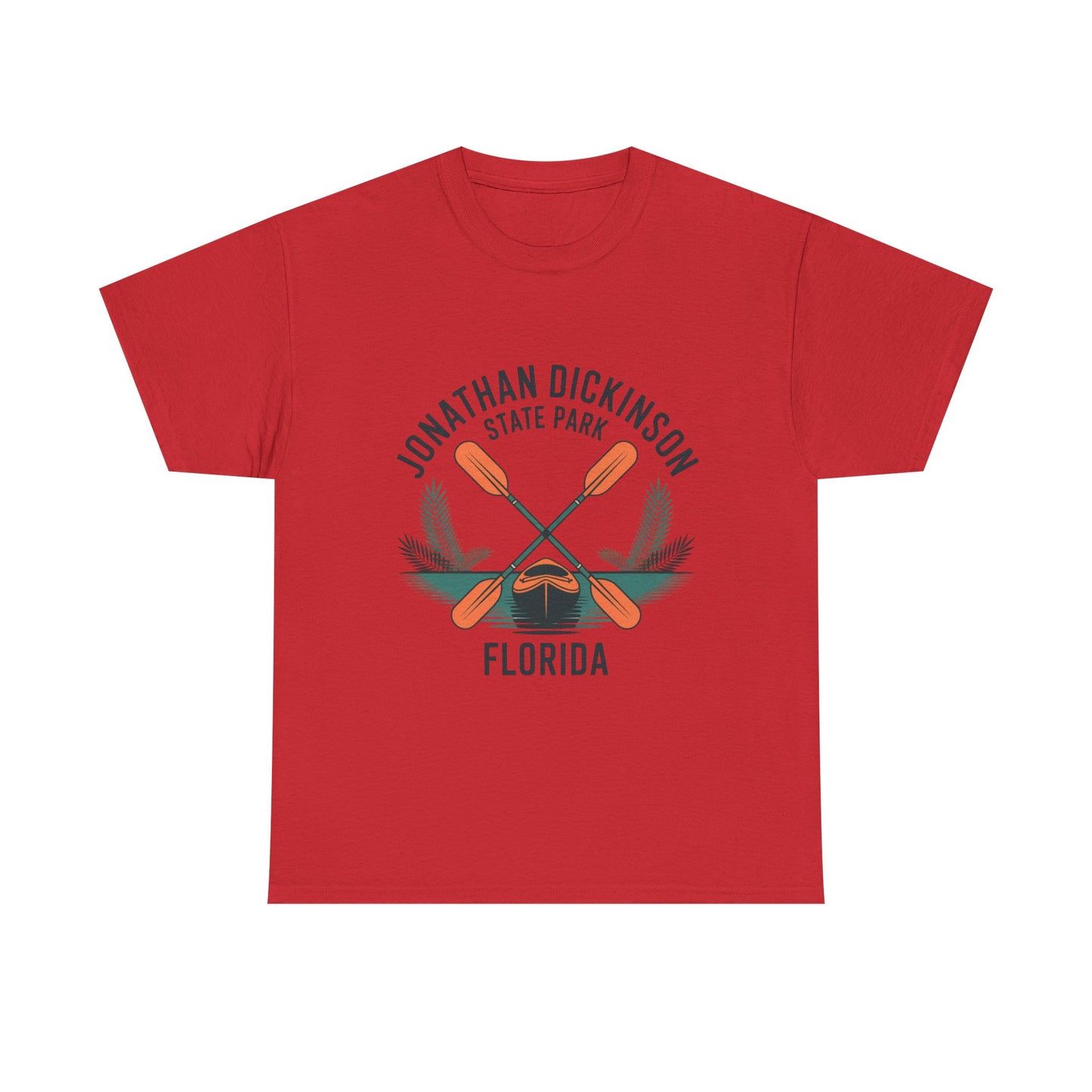 Crossed Kayak Paddle T-Shirt – Jonathan Dickinson State Park Florida Adventure Tee