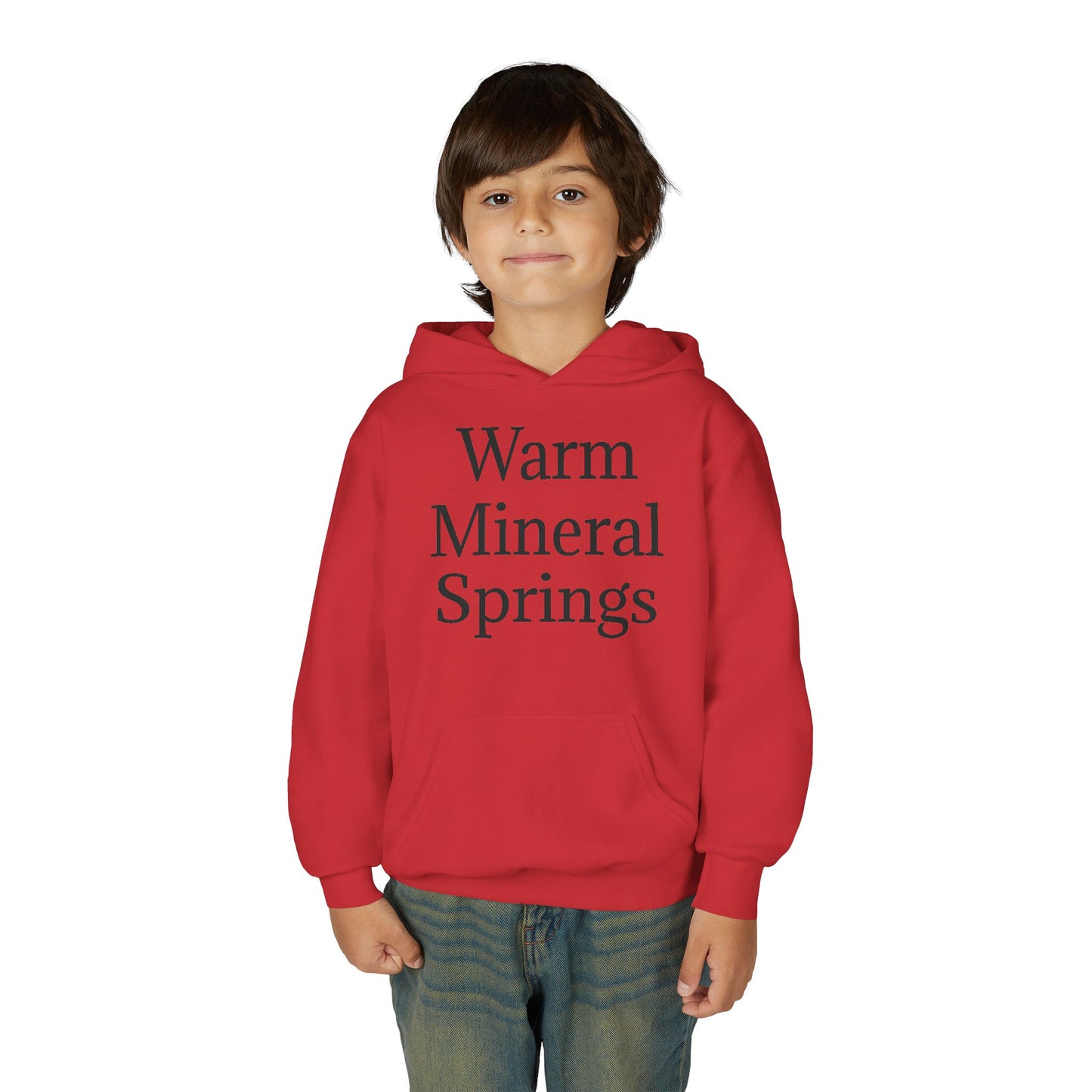 Kids Warm Mineral Springs Hoodie Sweatshirt – Cozy Florida Souvenir Apparel