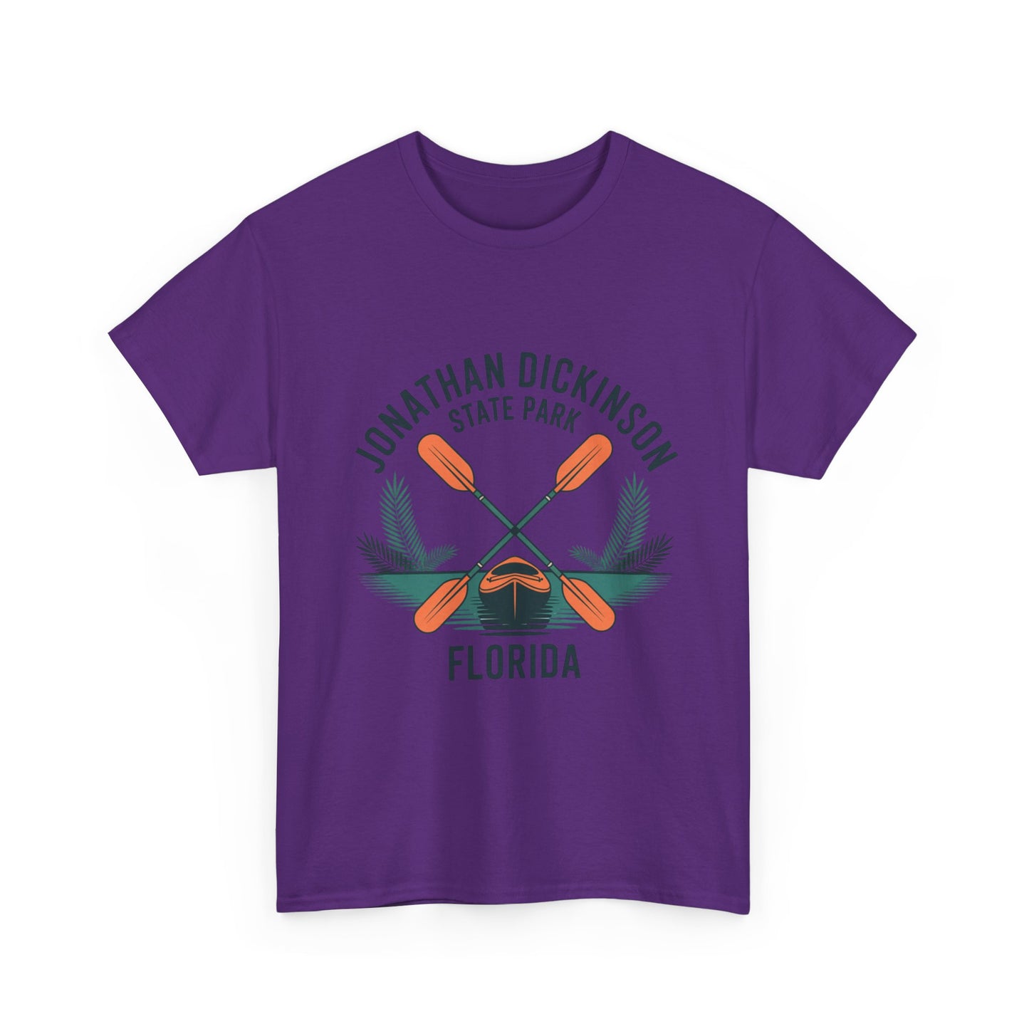 Crossed Kayak Paddle T-Shirt – Jonathan Dickinson State Park Florida Adventure Tee