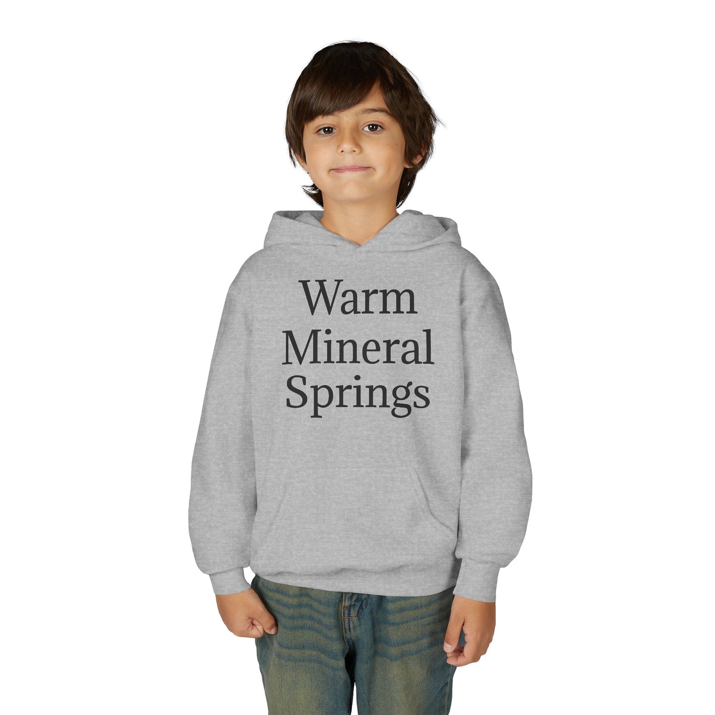 Kids Warm Mineral Springs Hoodie Sweatshirt – Cozy Florida Souvenir Apparel