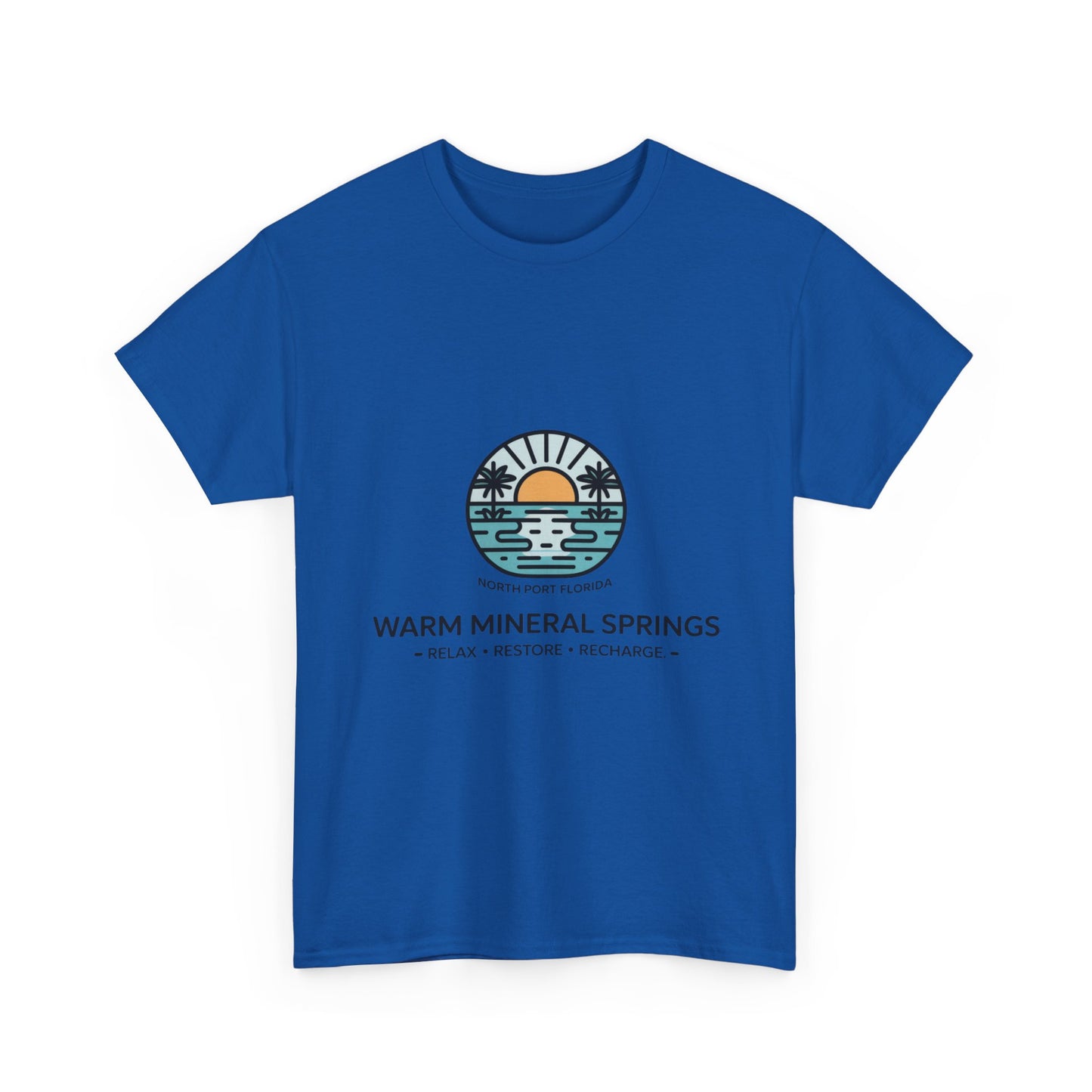Warm Mineral Springs North Port Florida Relax T-Shirt