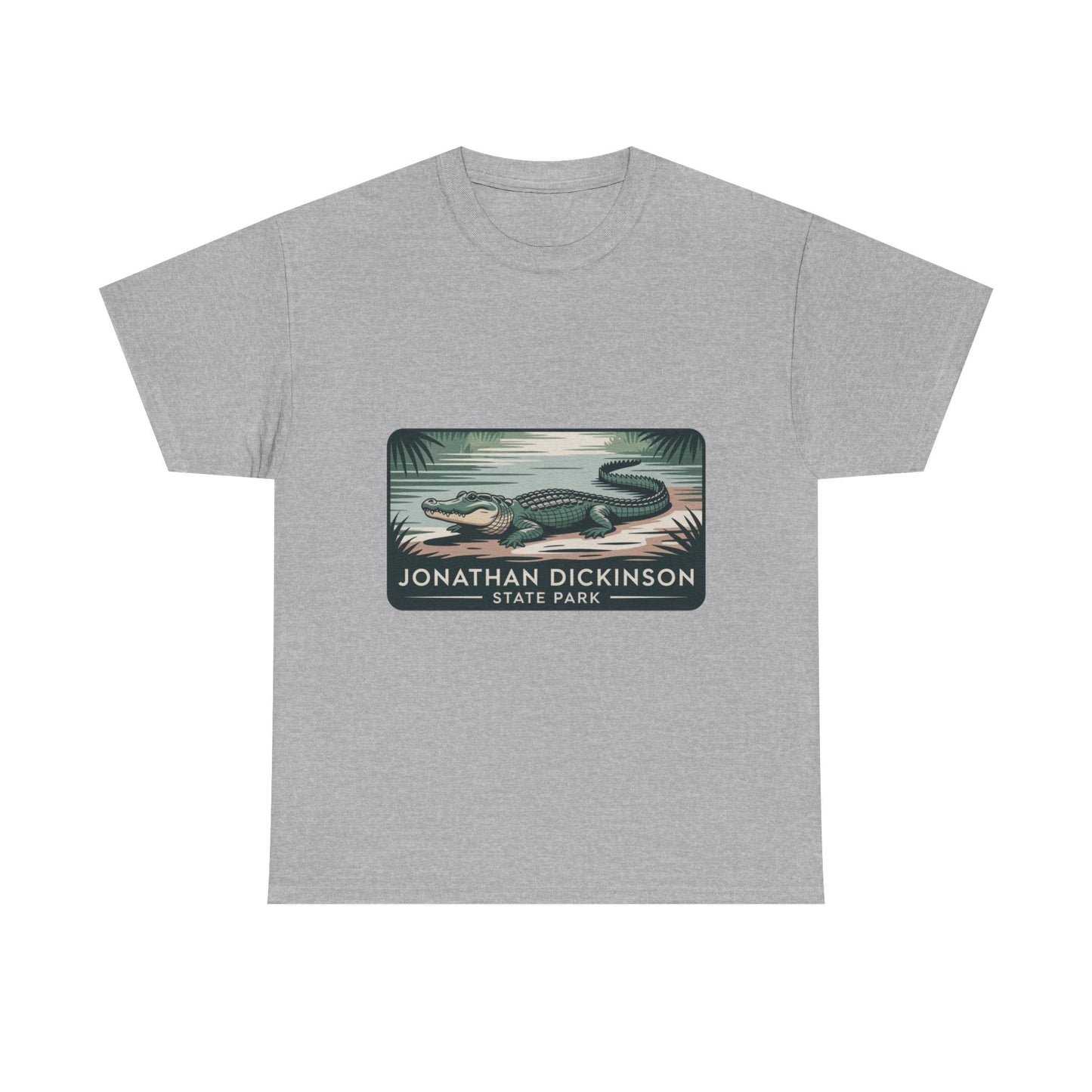 Alligator Badge T-Shirt – Jonathan Dickinson State Park Florida Wildlife Tee