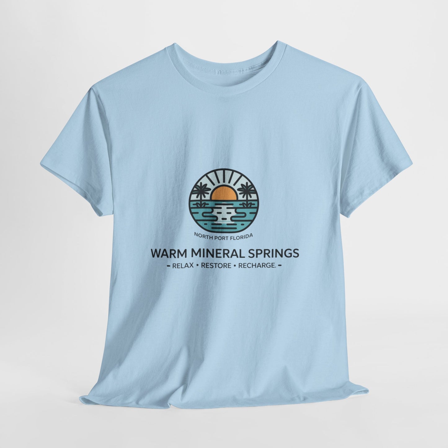 Warm Mineral Springs North Port Florida Relax T-Shirt