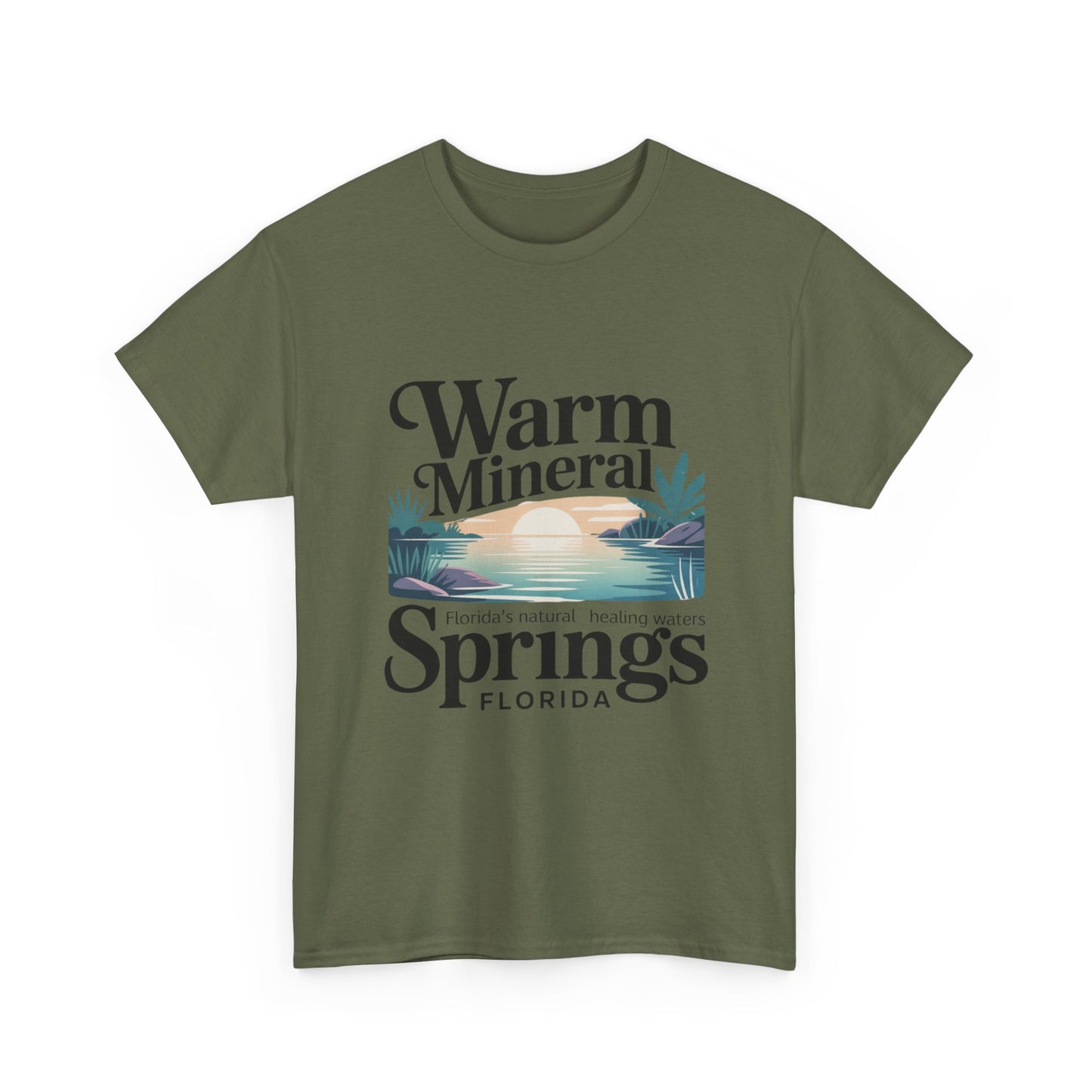 Warm Mineral Springs Florida Healing Waters T-Shirt