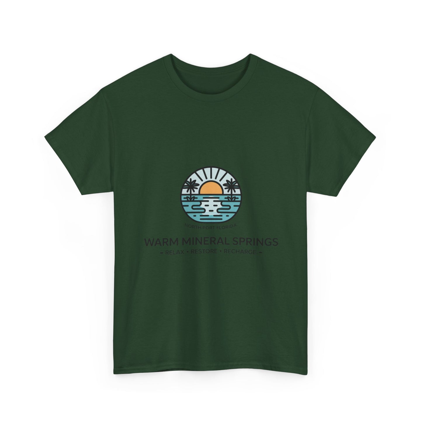 Warm Mineral Springs North Port Florida Relax T-Shirt