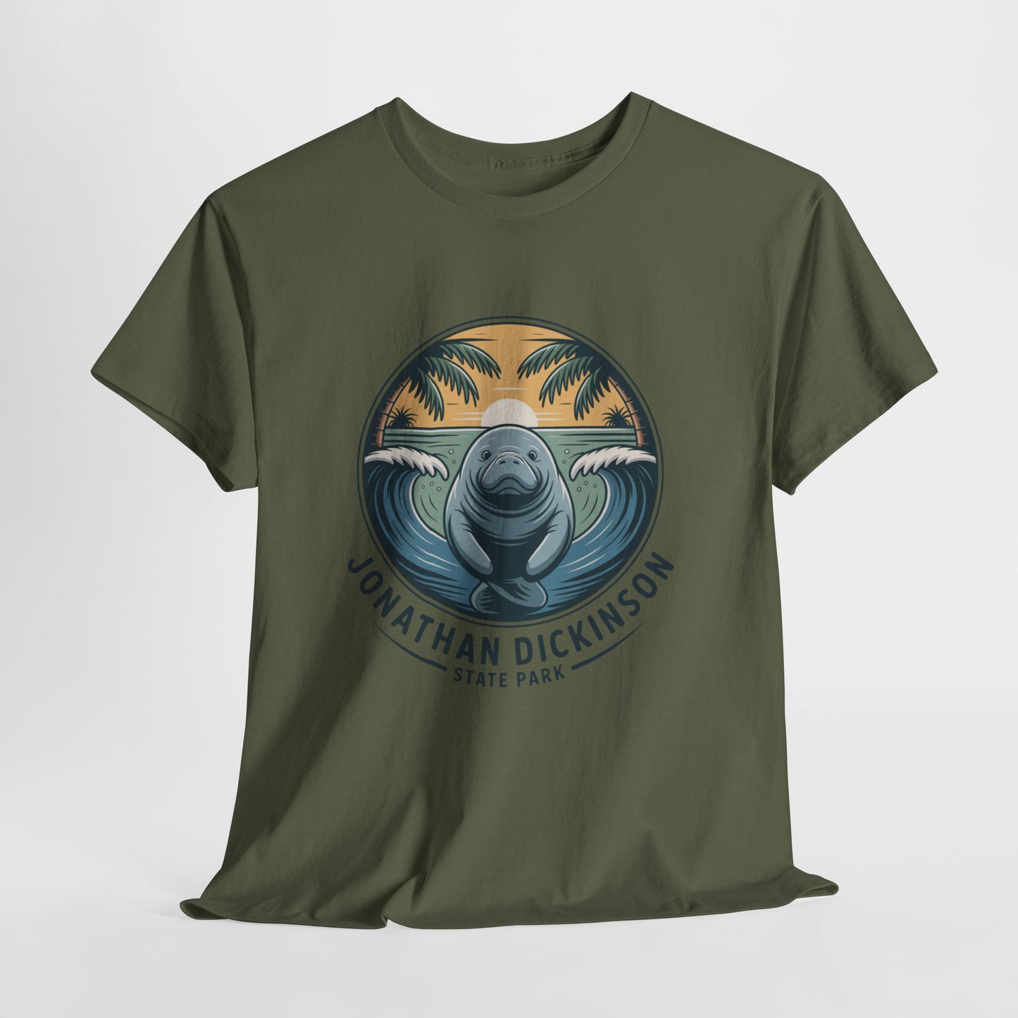 Manatee T-Shirt – Jonathan Dickinson State Park Florida Wildlife Tee