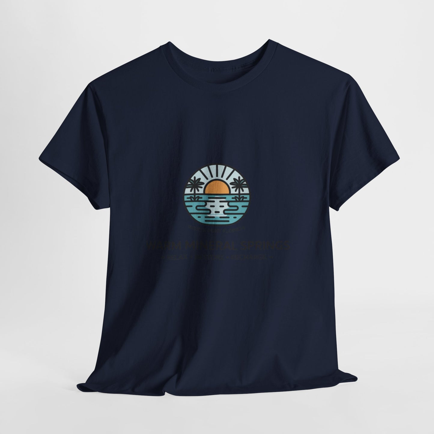 Warm Mineral Springs North Port Florida Relax T-Shirt