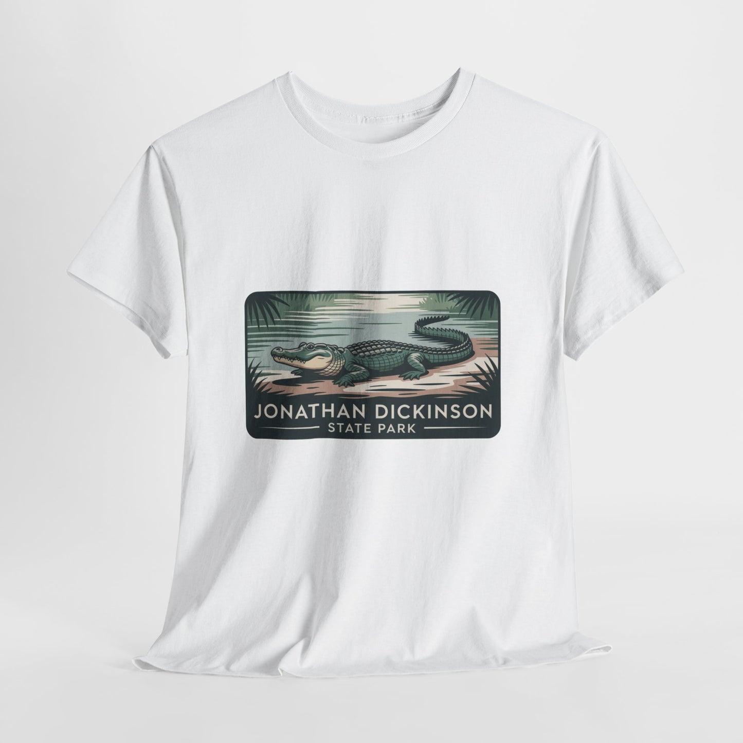 Alligator Badge T-Shirt – Jonathan Dickinson State Park Florida Wildlife Tee