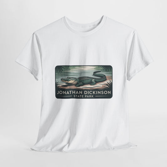 Alligator Badge T-Shirt – Jonathan Dickinson State Park Florida Wildlife Tee