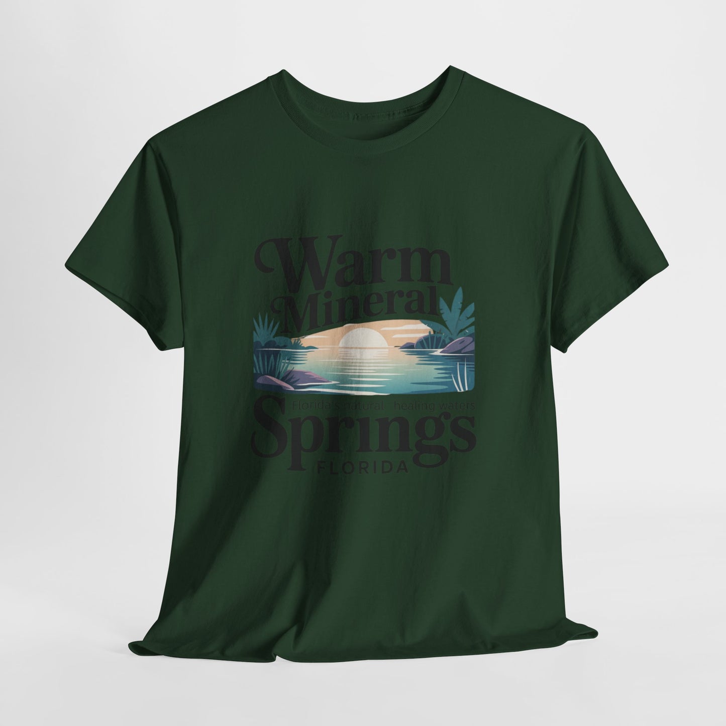 Warm Mineral Springs Florida Healing Waters T-Shirt