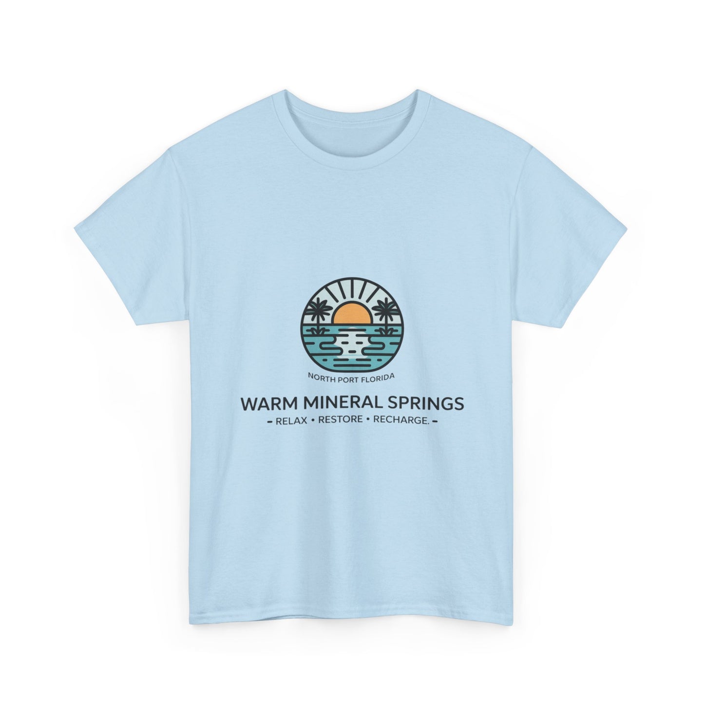 Warm Mineral Springs North Port Florida Relax T-Shirt