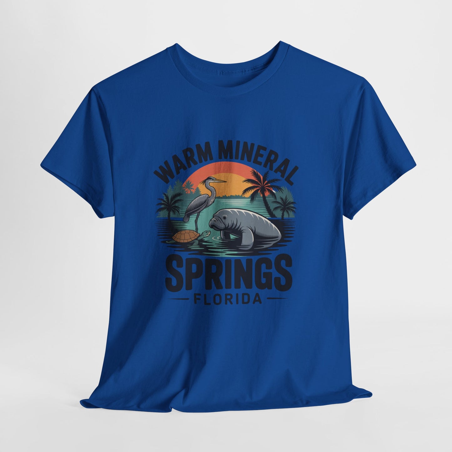 Warm Mineral Springs Florida Wildlife Sunset T-Shirt