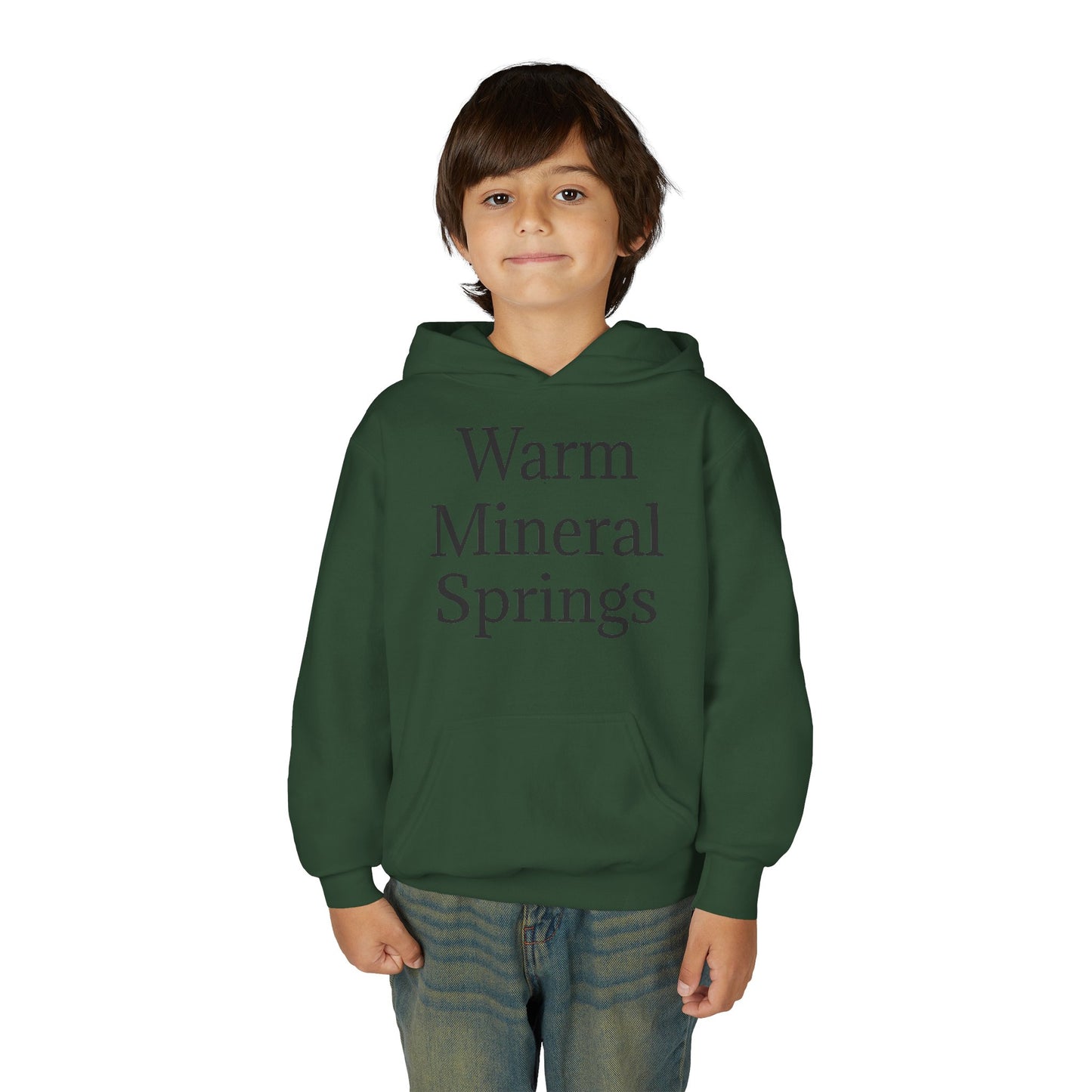Kids Warm Mineral Springs Hoodie Sweatshirt – Cozy Florida Souvenir Apparel