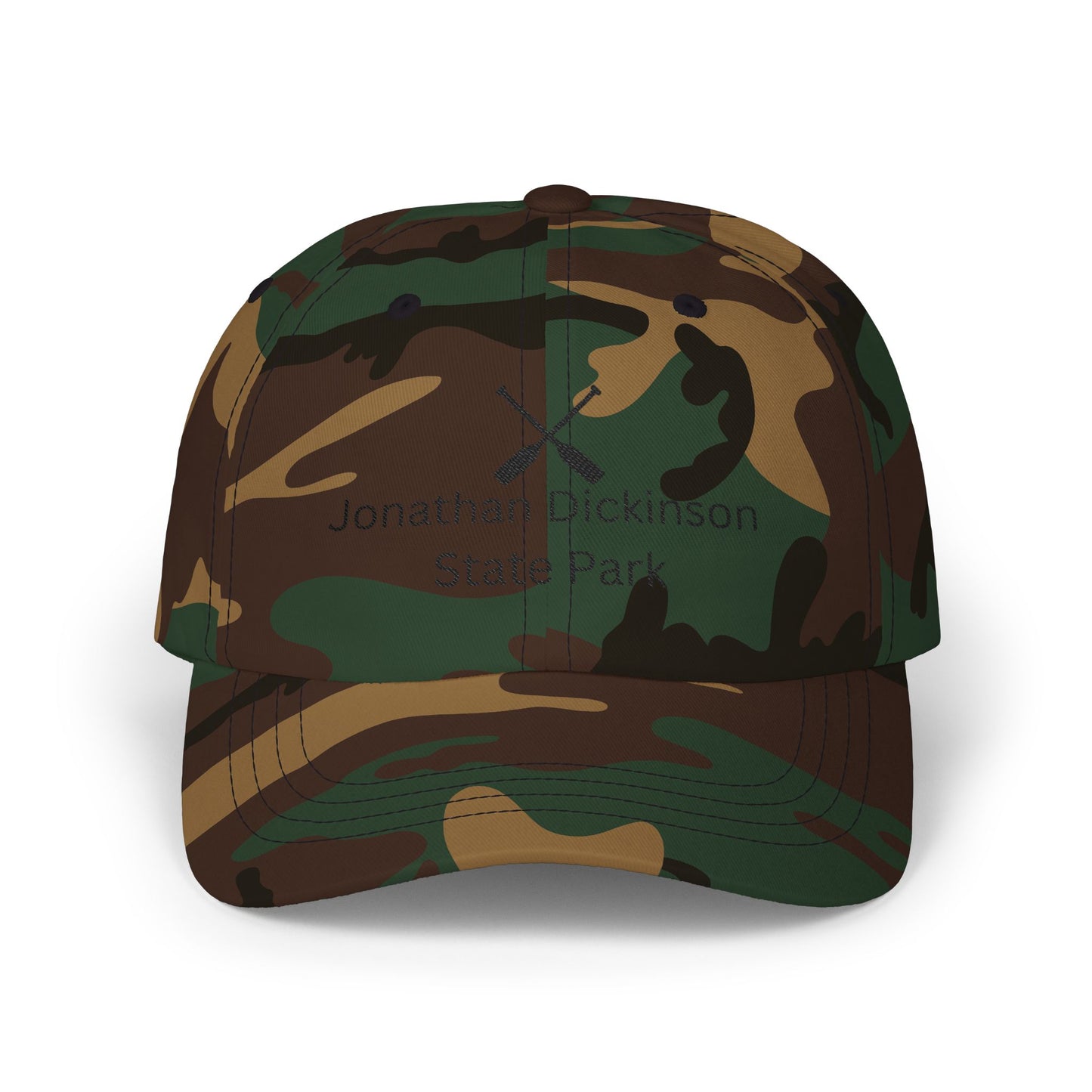 Jonathan Dickinson State Park Cross Paddle Hat – Florida Outdoor Cap Nature Souvenir Hat