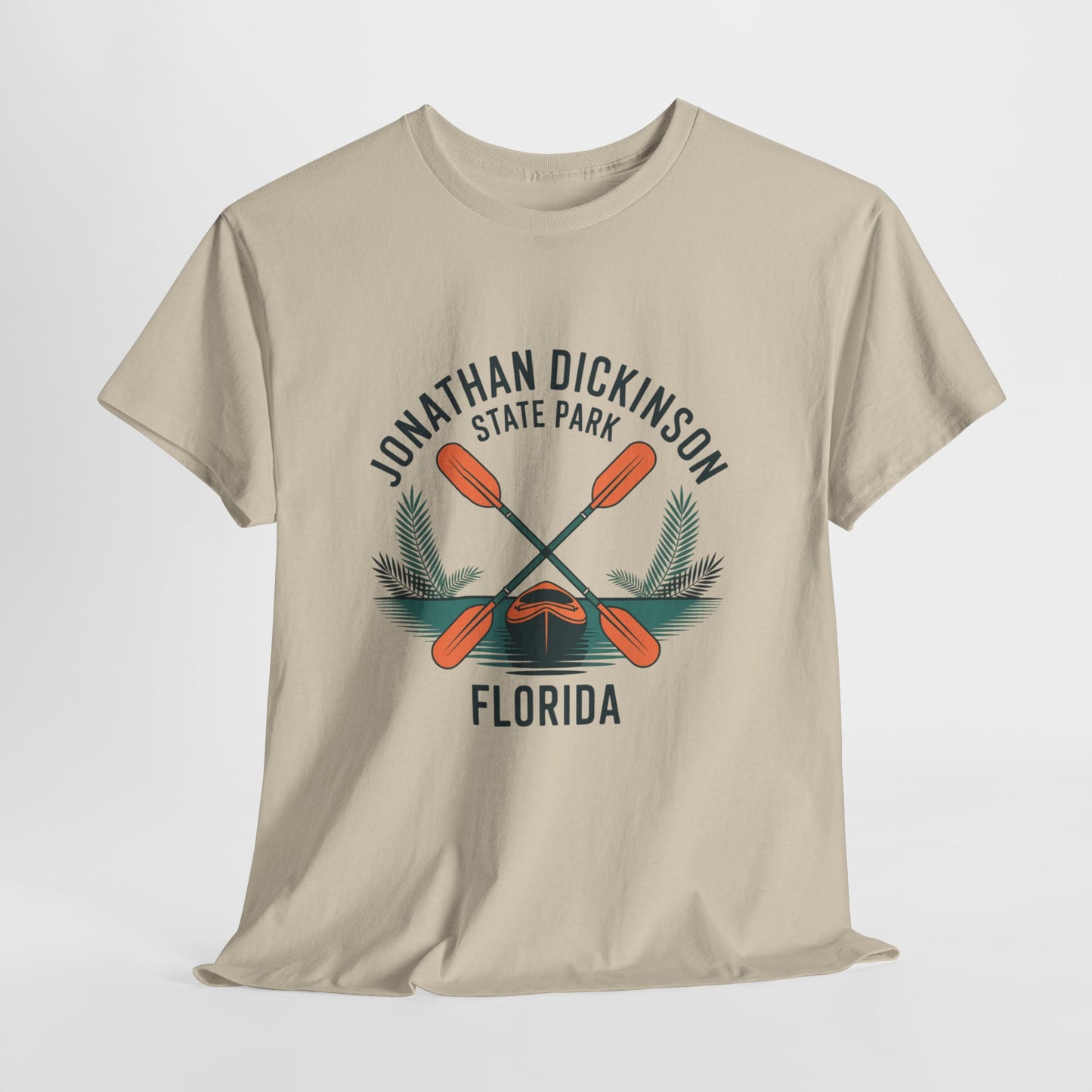 Crossed Kayak Paddle T-Shirt – Jonathan Dickinson State Park Florida Adventure Tee