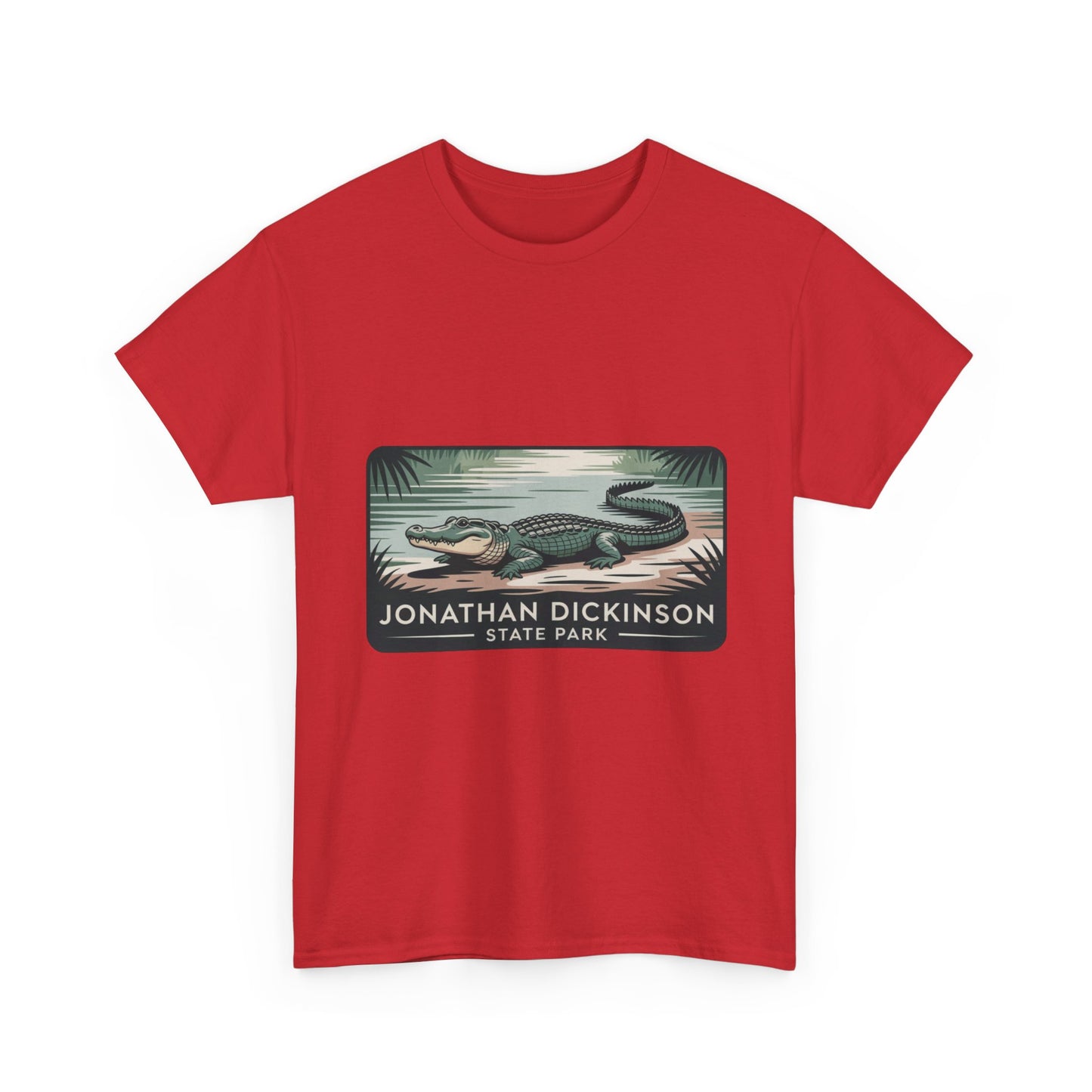 Alligator Badge T-Shirt – Jonathan Dickinson State Park Florida Wildlife Tee