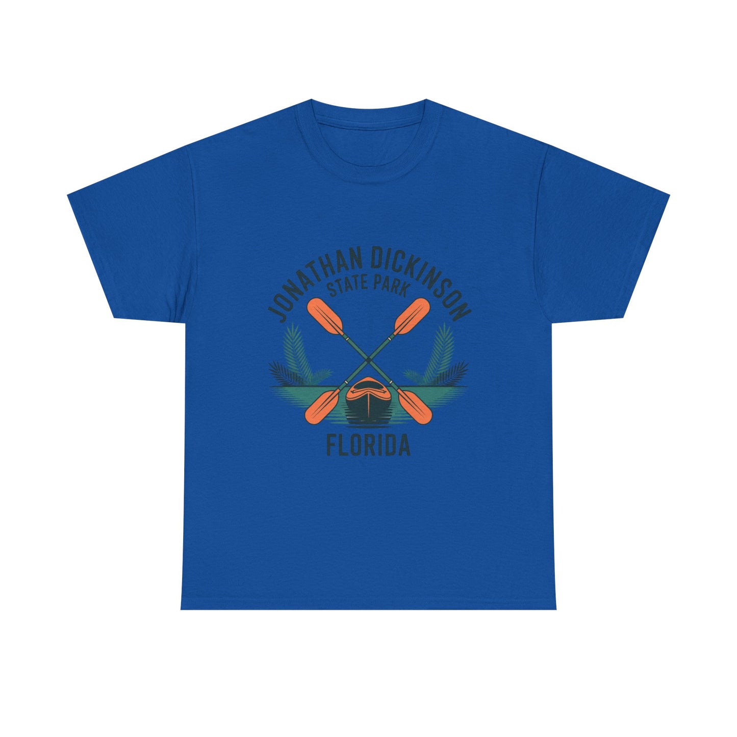 Crossed Kayak Paddle T-Shirt – Jonathan Dickinson State Park Florida Adventure Tee