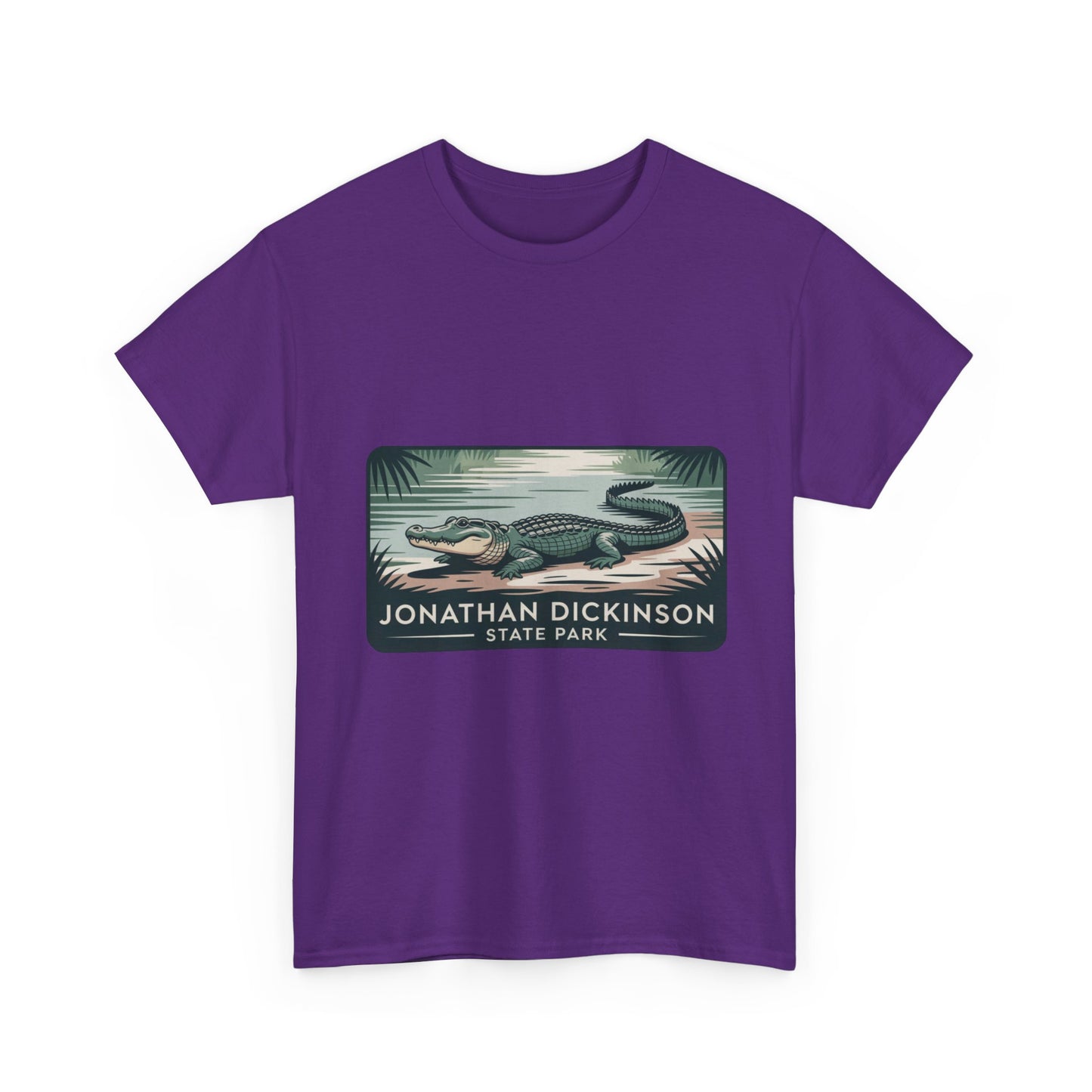 Alligator Badge T-Shirt – Jonathan Dickinson State Park Florida Wildlife Tee