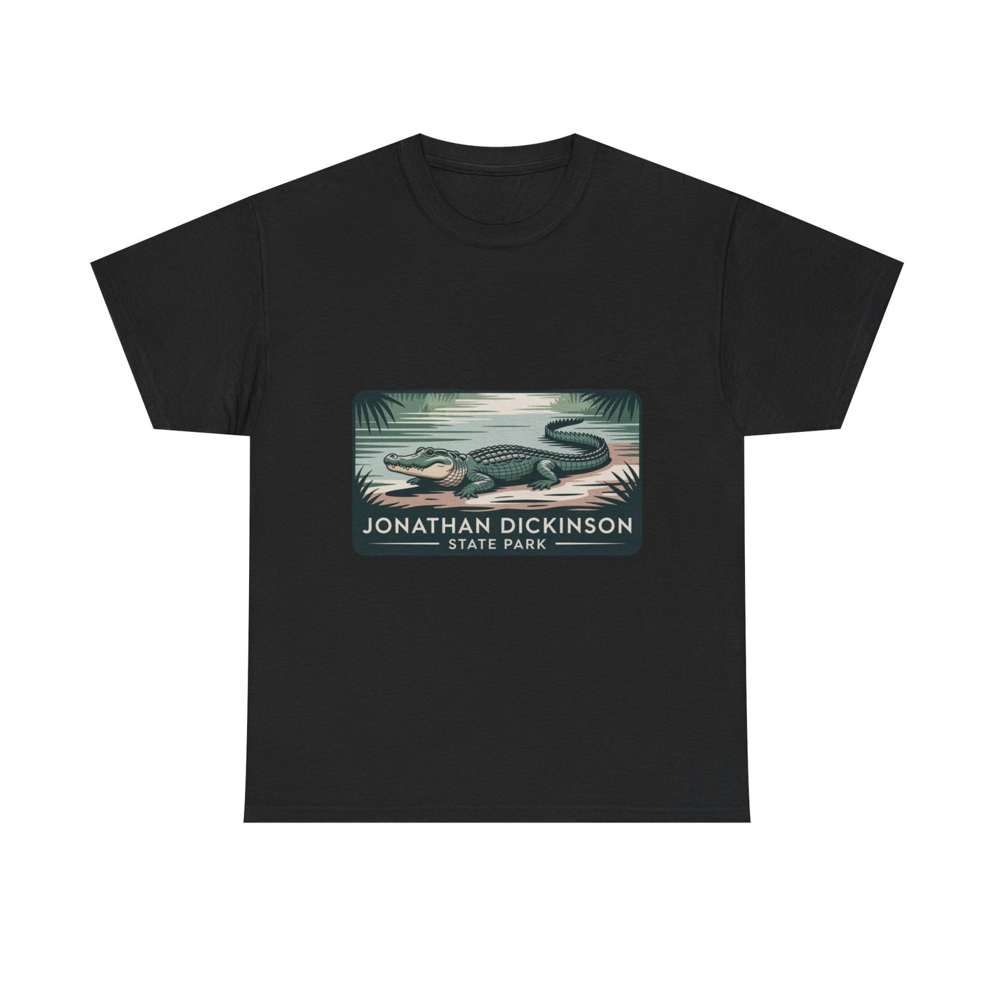 Alligator Badge T-Shirt – Jonathan Dickinson State Park Florida Wildlife Tee