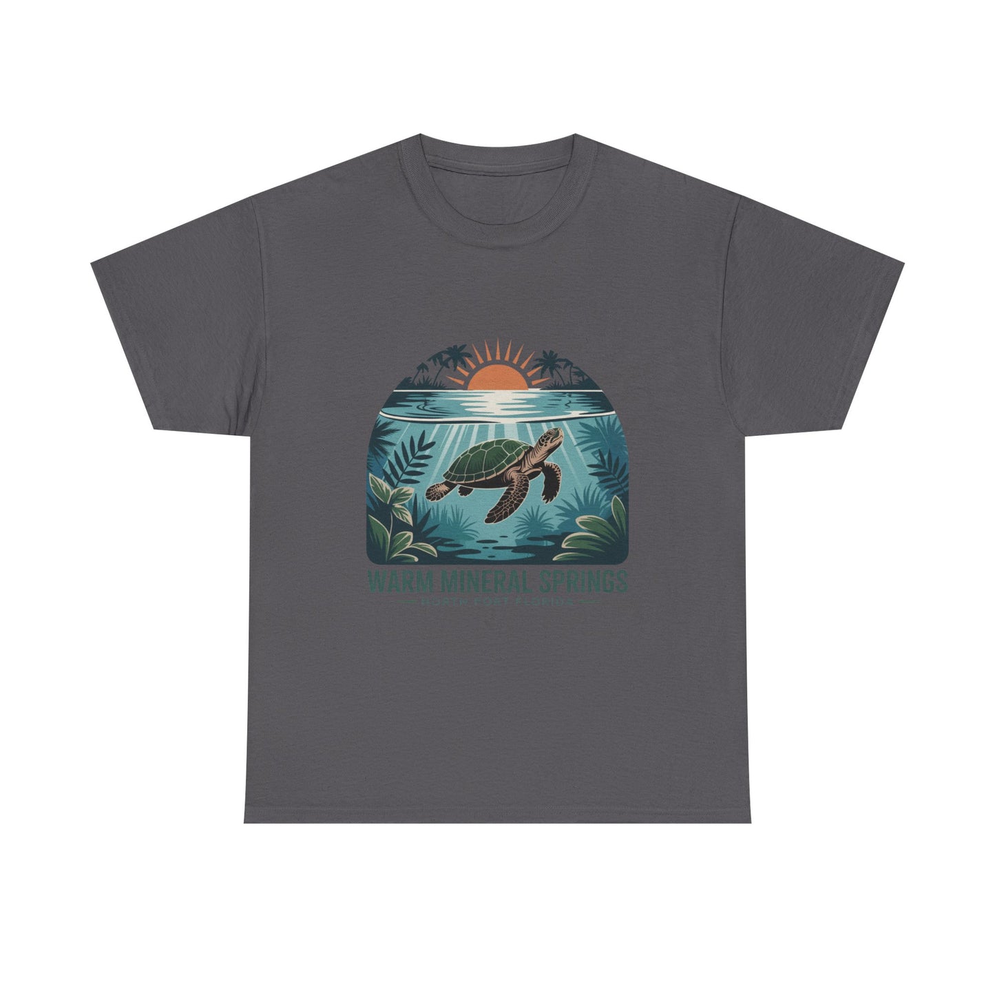 Warm Mineral Springs North Port Florida Turtle T-Shirt