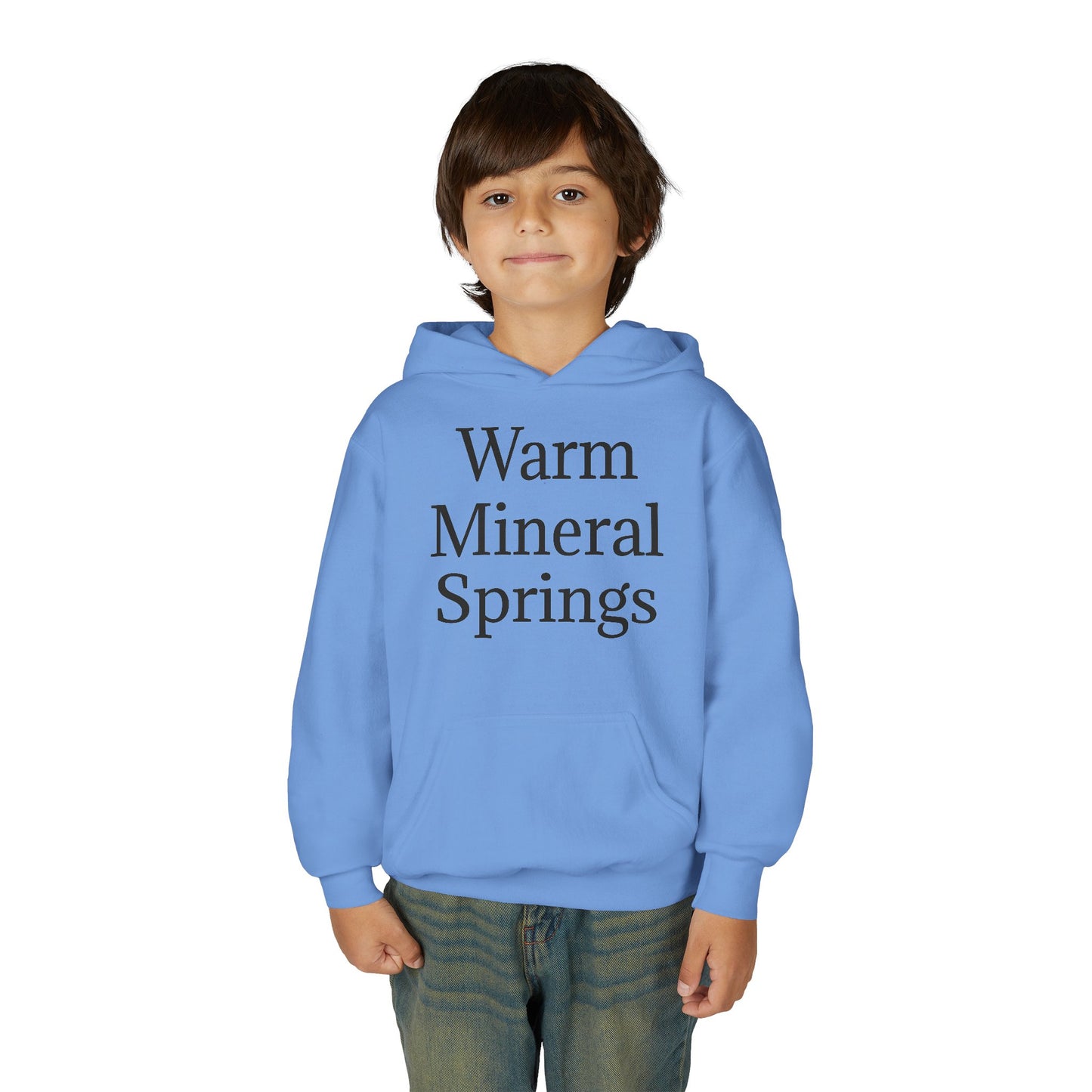 Kids Warm Mineral Springs Hoodie Sweatshirt – Cozy Florida Souvenir Apparel