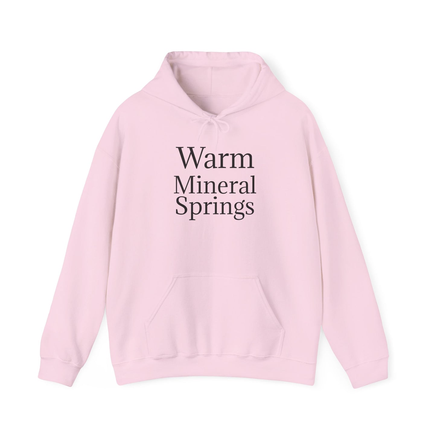 Classic Warm Mineral Springs Hoodie Sweatshirt – Cozy Florida Souvenir Apparel