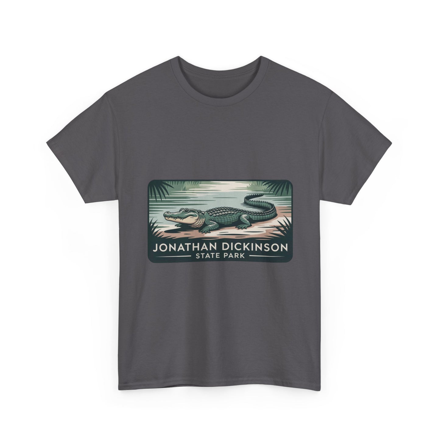 Alligator Badge T-Shirt – Jonathan Dickinson State Park Florida Wildlife Tee