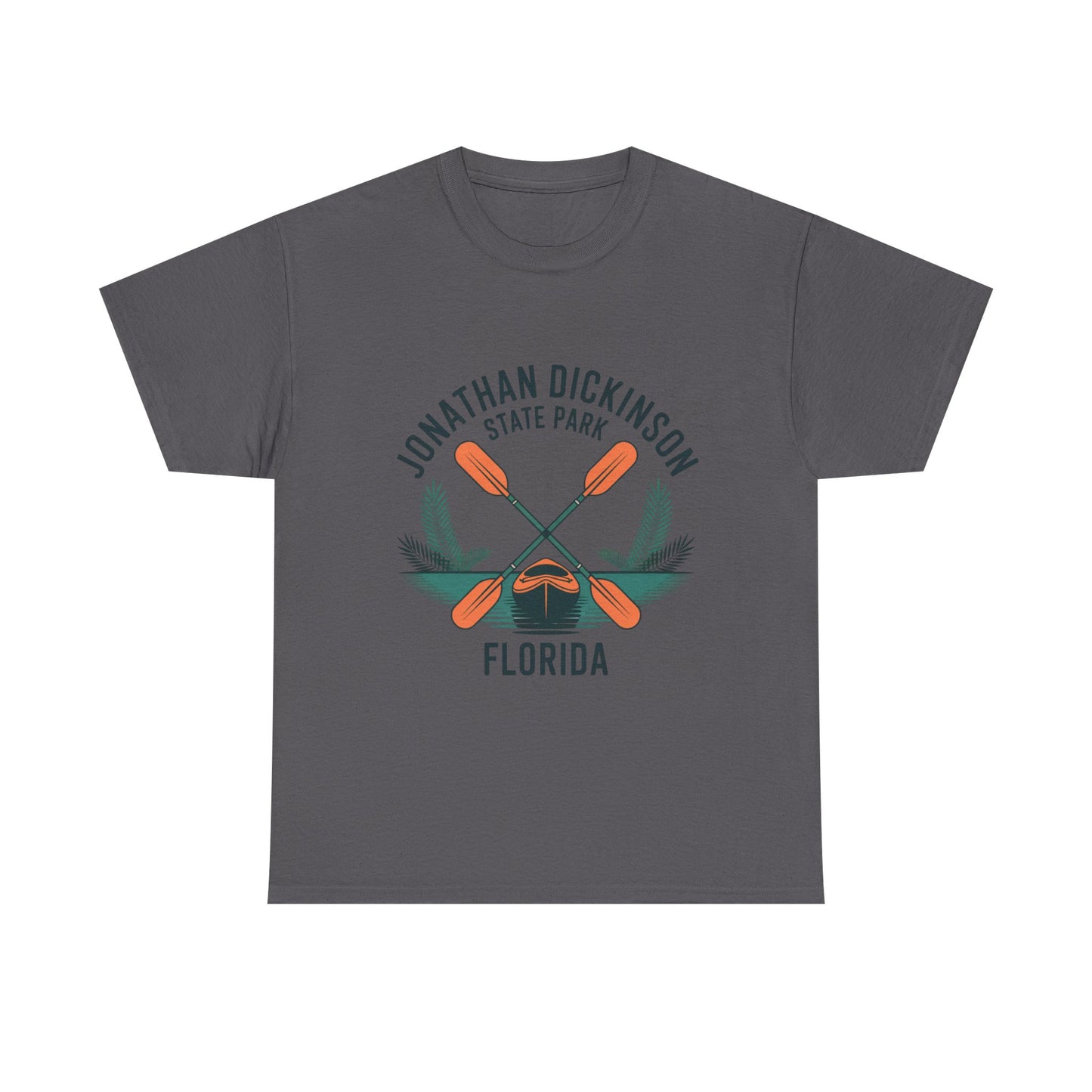 Crossed Kayak Paddle T-Shirt – Jonathan Dickinson State Park Florida Adventure Tee