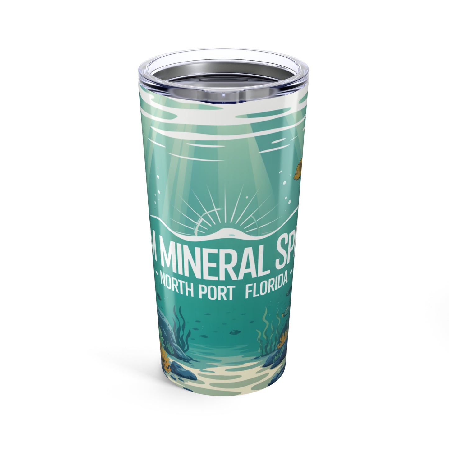 Warm Mineral Springs North Port Florida Underwater Tumbler