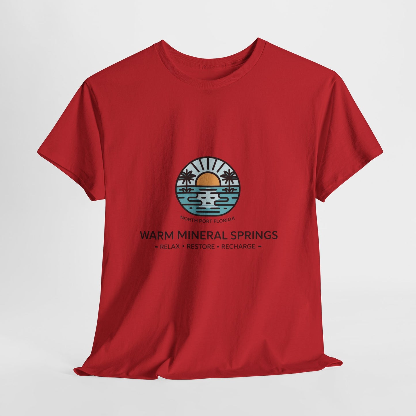 Warm Mineral Springs North Port Florida Relax T-Shirt
