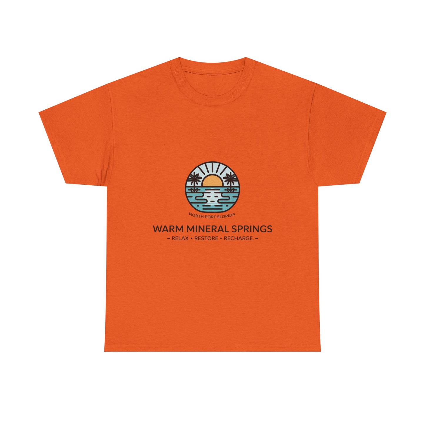 Warm Mineral Springs North Port Florida Relax T-Shirt