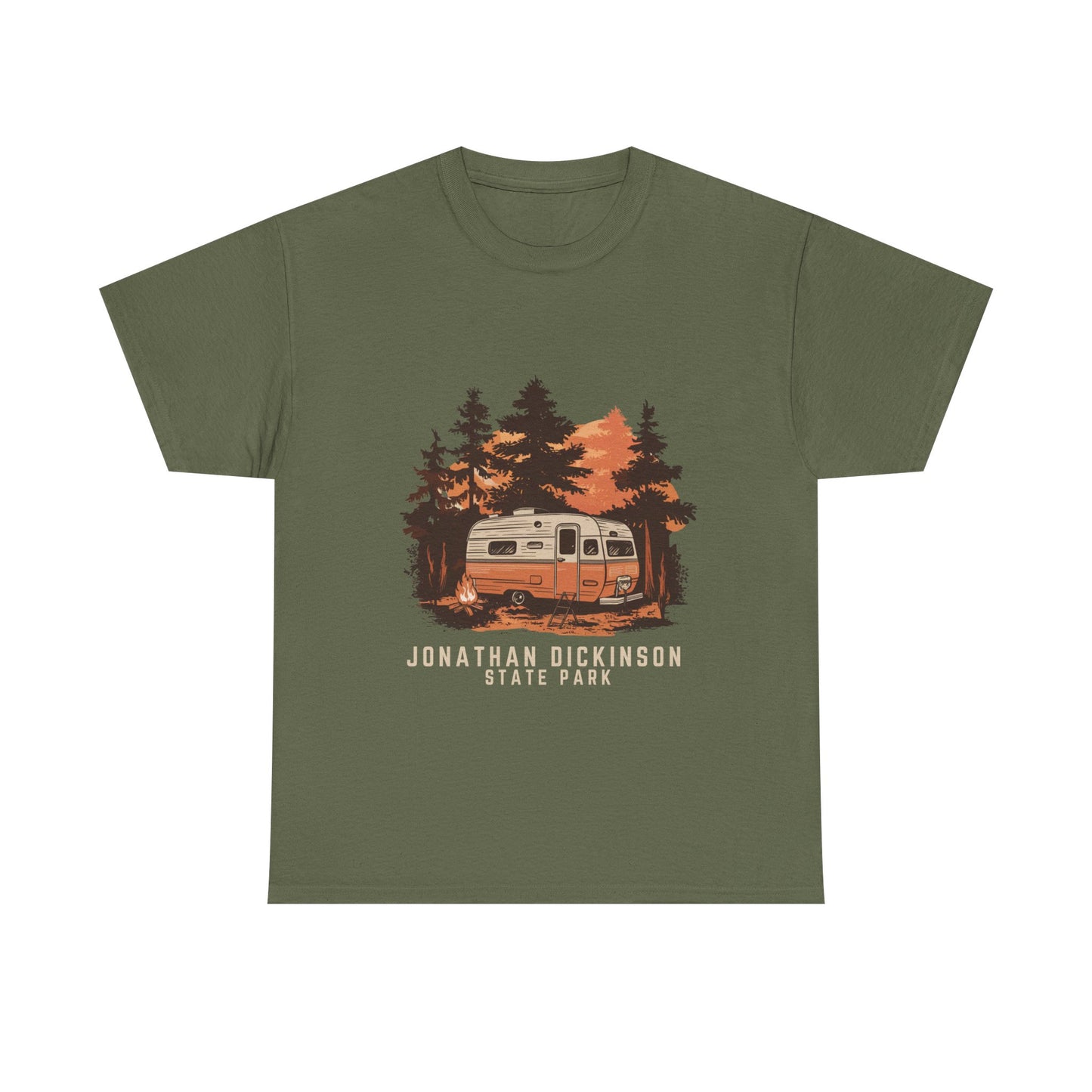 Jonathan Dickinson State Park RV Camping T-Shirt – Camper Trailer Outdoor Graphic Tee