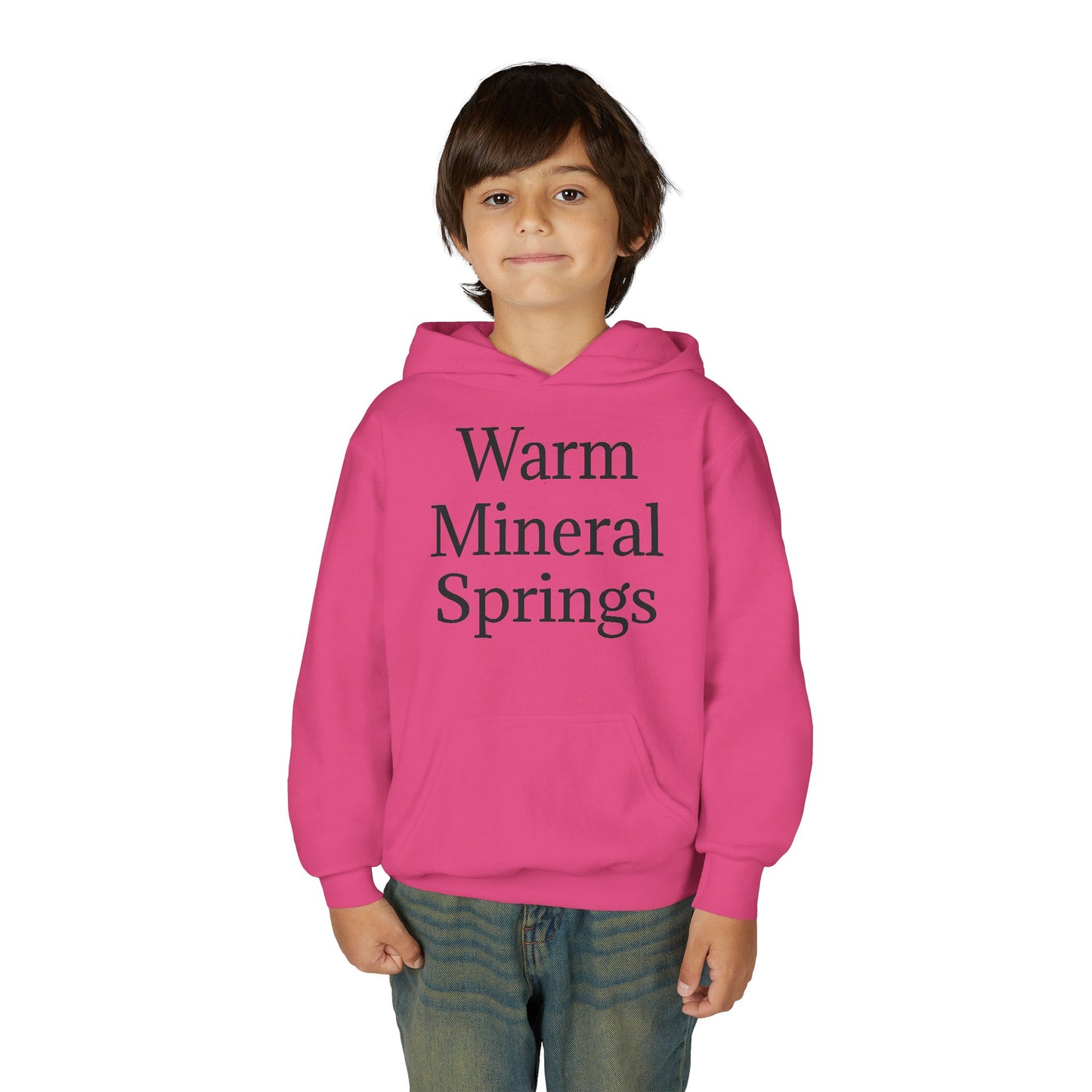 Kids Warm Mineral Springs Hoodie Sweatshirt – Cozy Florida Souvenir Apparel