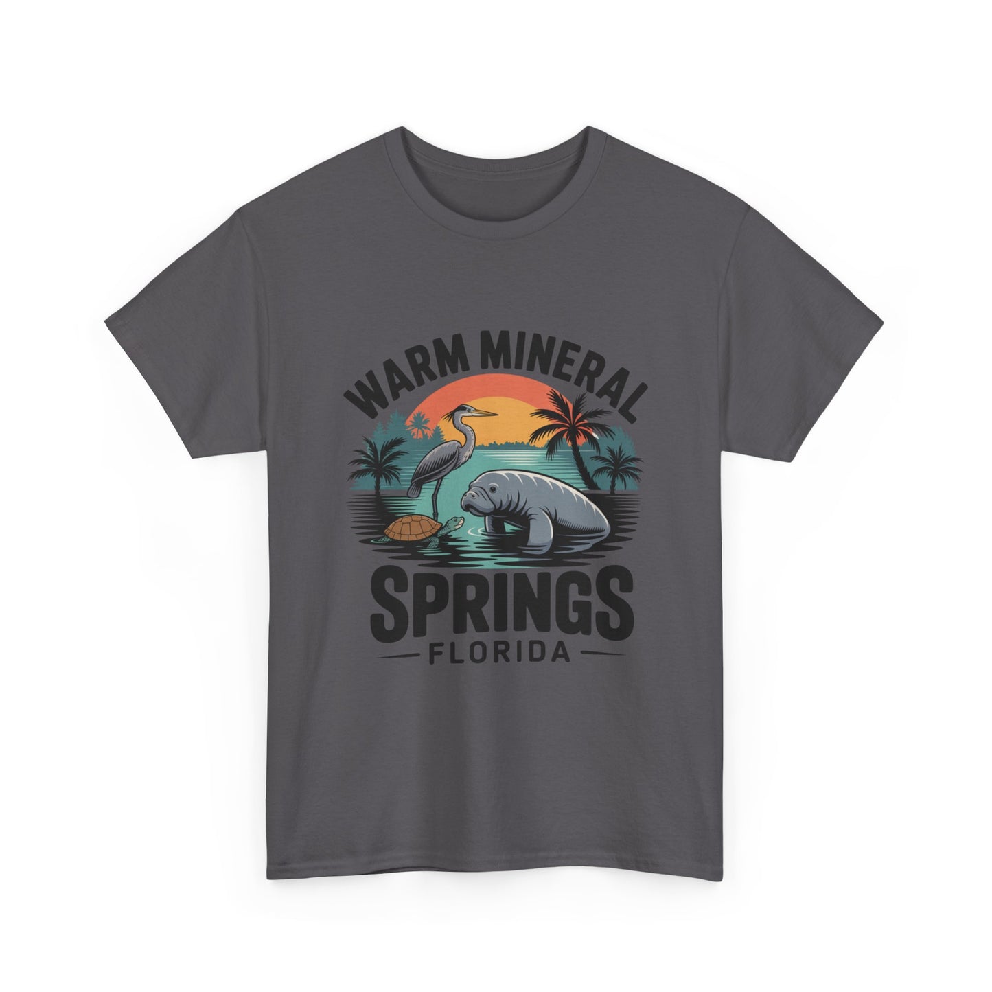 Warm Mineral Springs Florida Wildlife Sunset T-Shirt