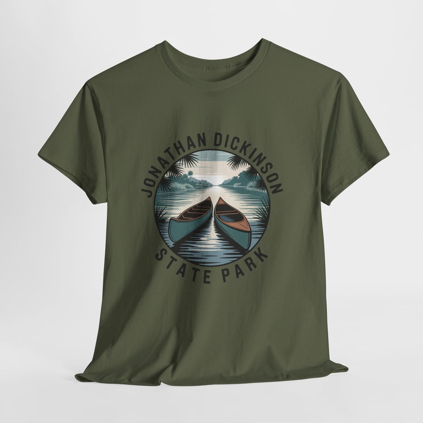 Canoe T-Shirt – Jonathan Dickinson State Park Florida Adventure Tee