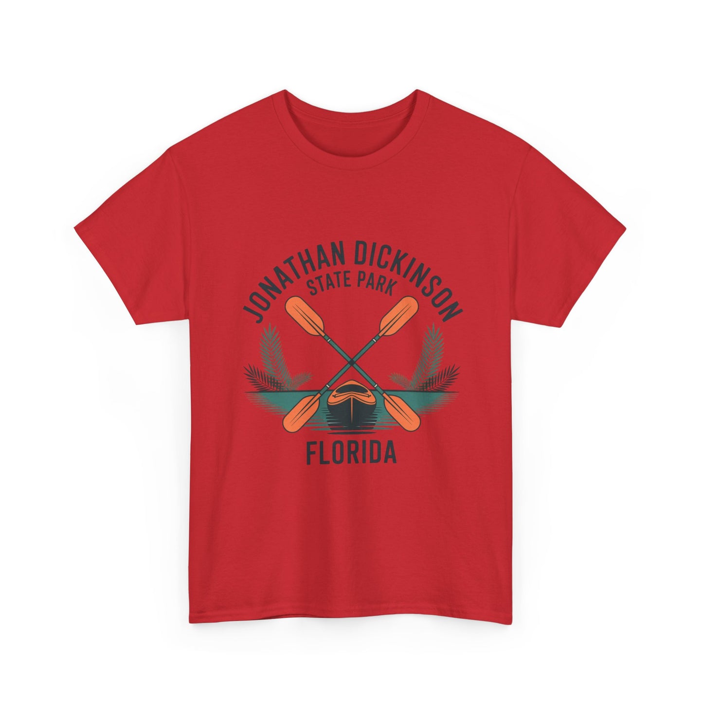 Crossed Kayak Paddle T-Shirt – Jonathan Dickinson State Park Florida Adventure Tee