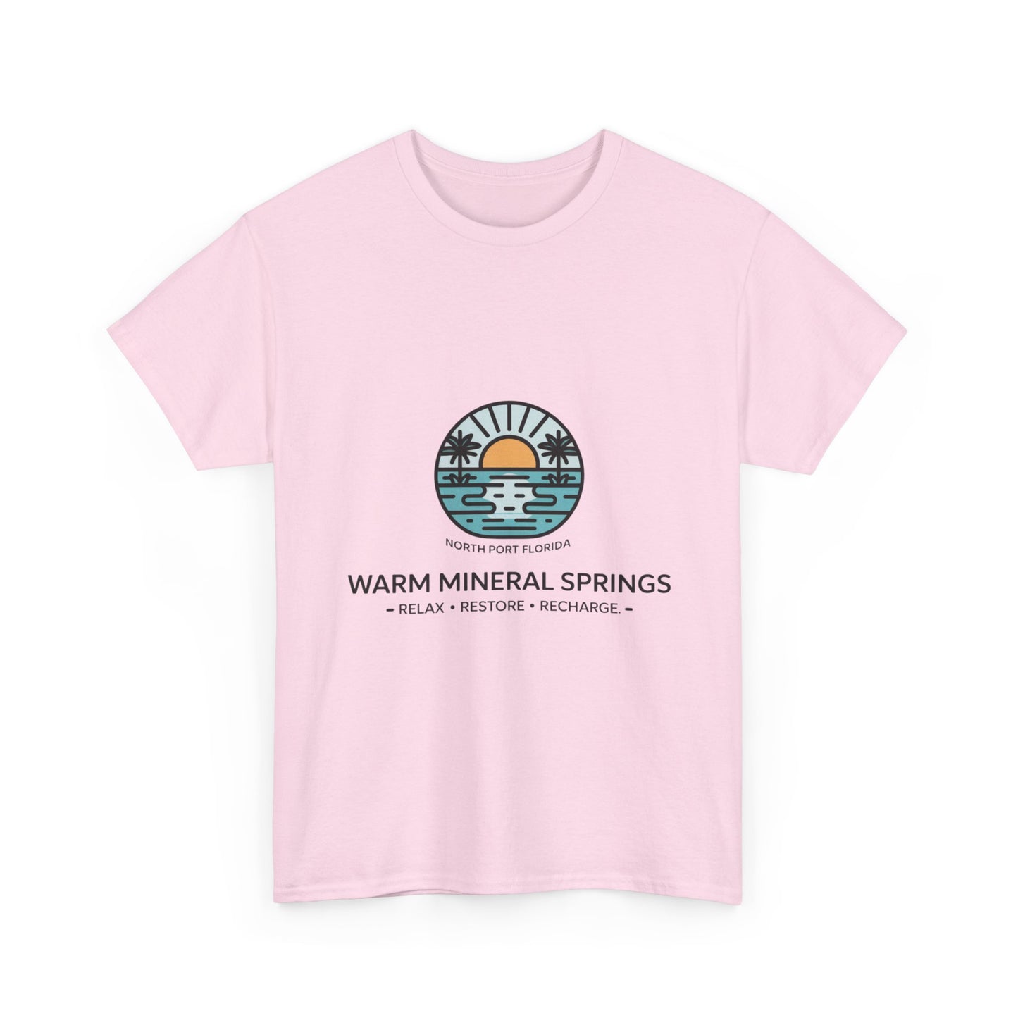 Warm Mineral Springs North Port Florida Relax T-Shirt