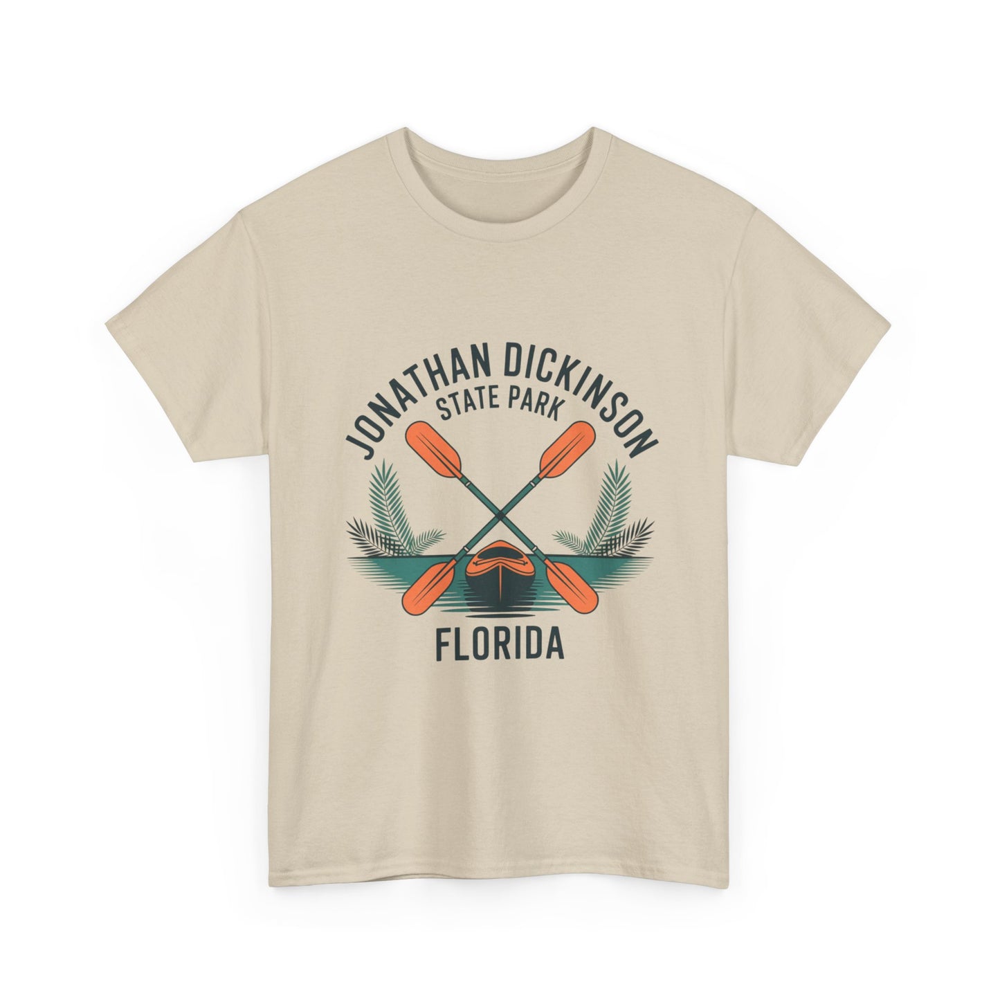 Crossed Kayak Paddle T-Shirt – Jonathan Dickinson State Park Florida Adventure Tee