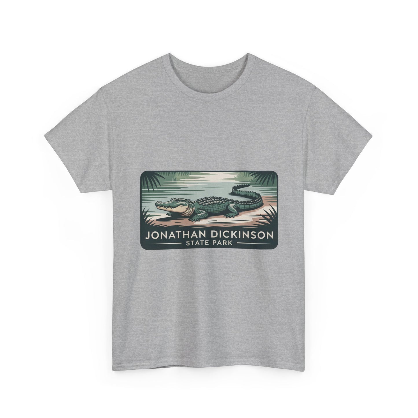 Alligator Badge T-Shirt – Jonathan Dickinson State Park Florida Wildlife Tee