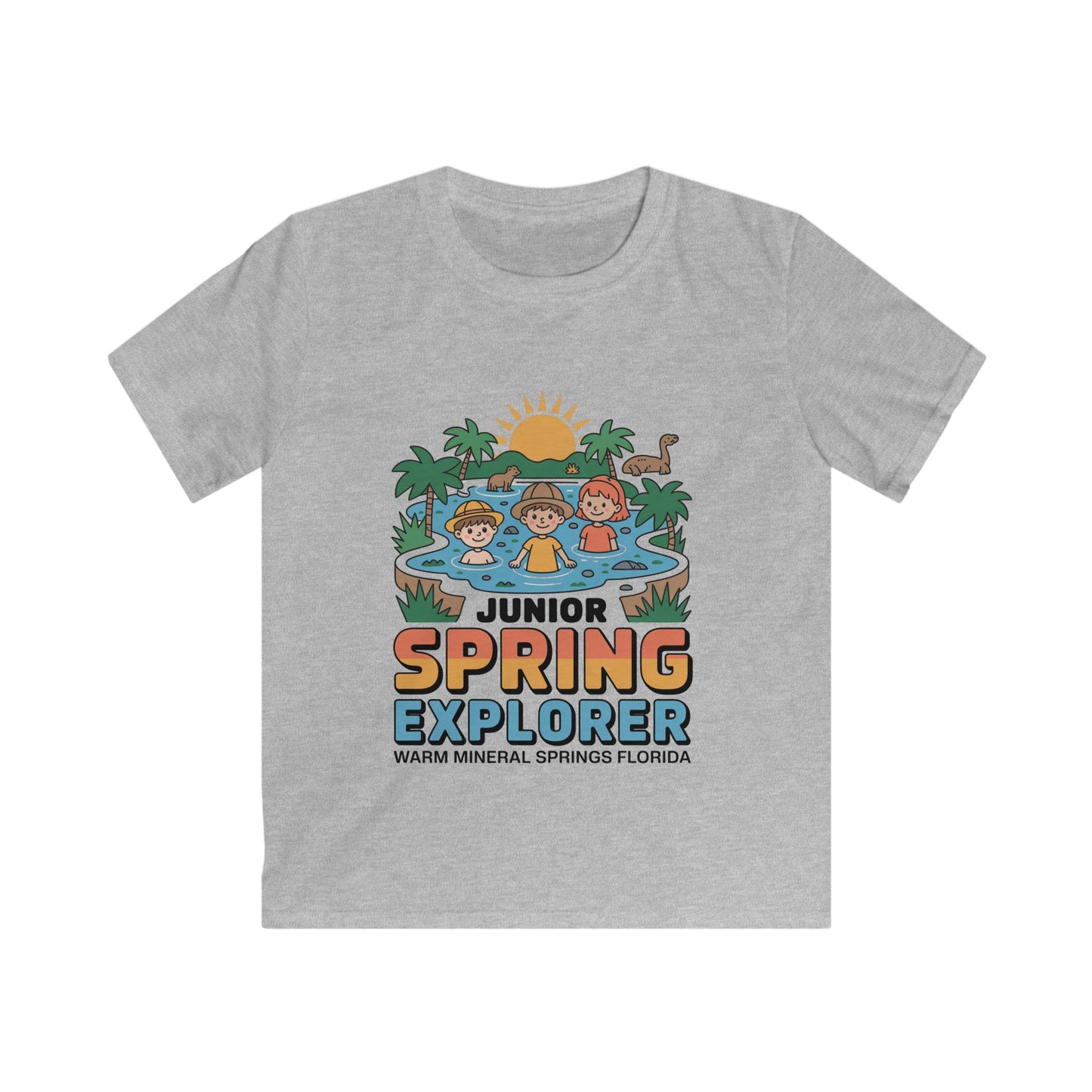 Warm Mineral Springs Junior Spring Explorer Kids T-Shirt – Florida Adventure Souvenir