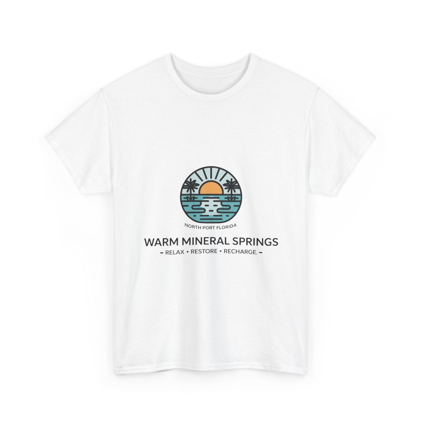 Warm Mineral Springs North Port Florida Relax T-Shirt
