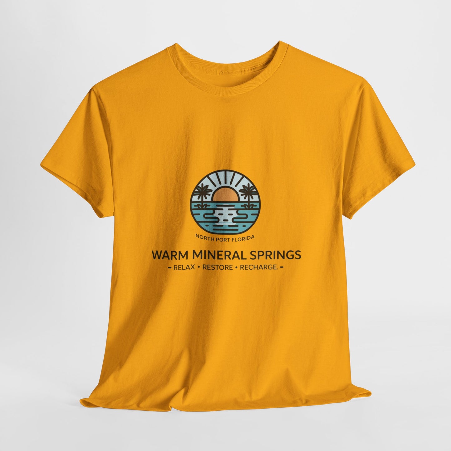 Warm Mineral Springs North Port Florida Relax T-Shirt