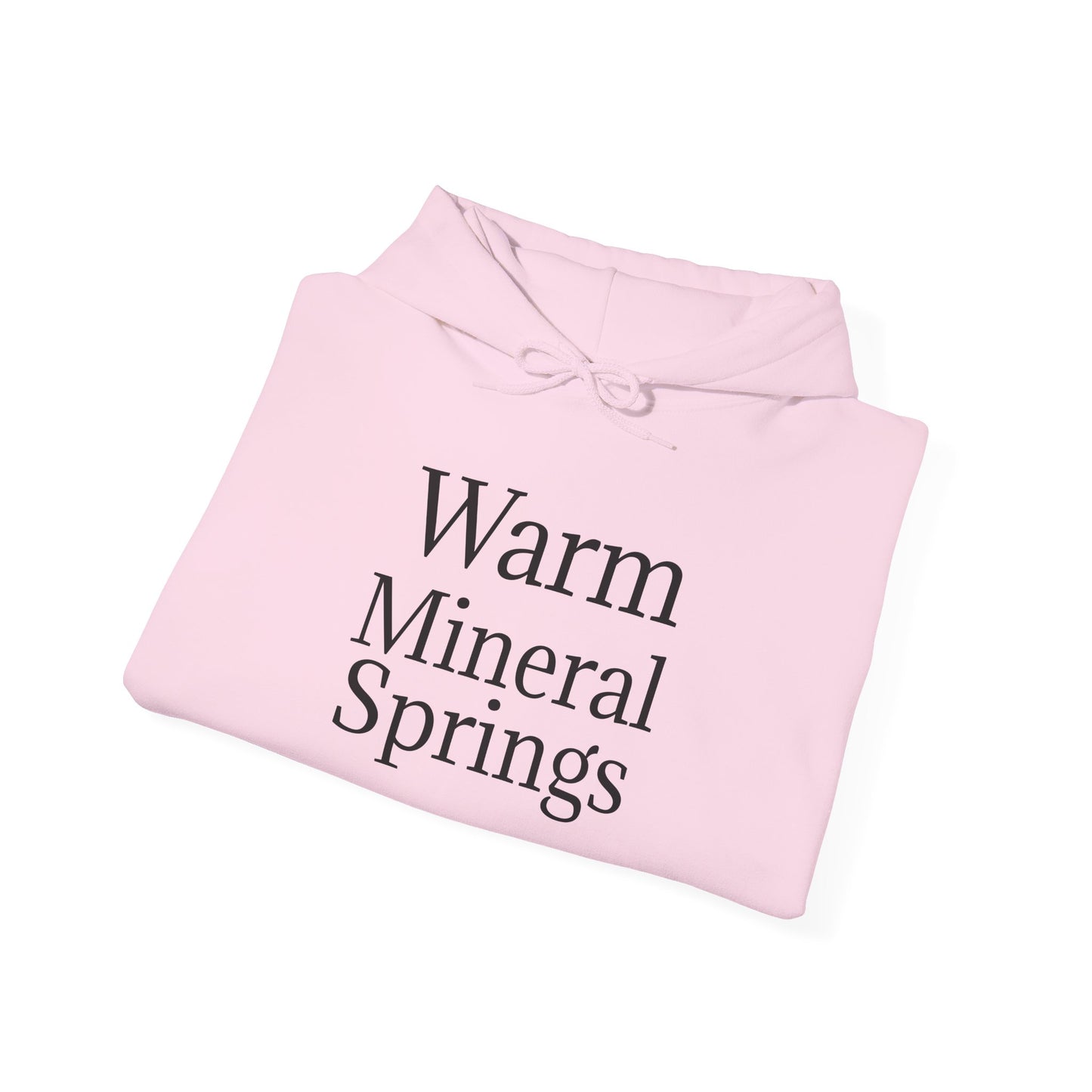 Classic Warm Mineral Springs Hoodie Sweatshirt – Cozy Florida Souvenir Apparel